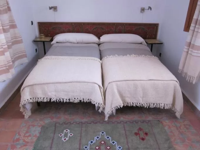 Bed in Hôtel Ras El Maa