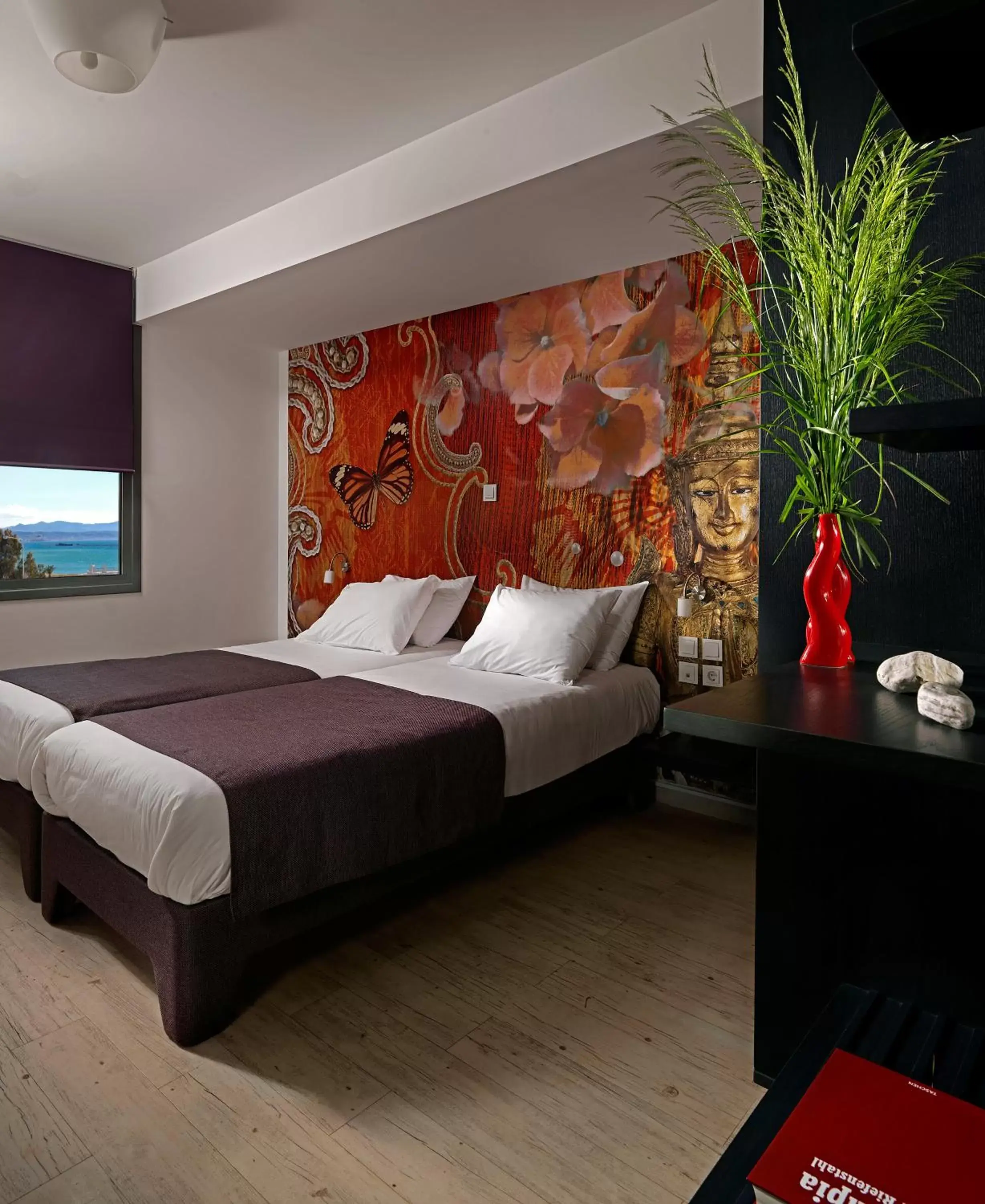 Bedroom, Bed in Airotel Patras Smart