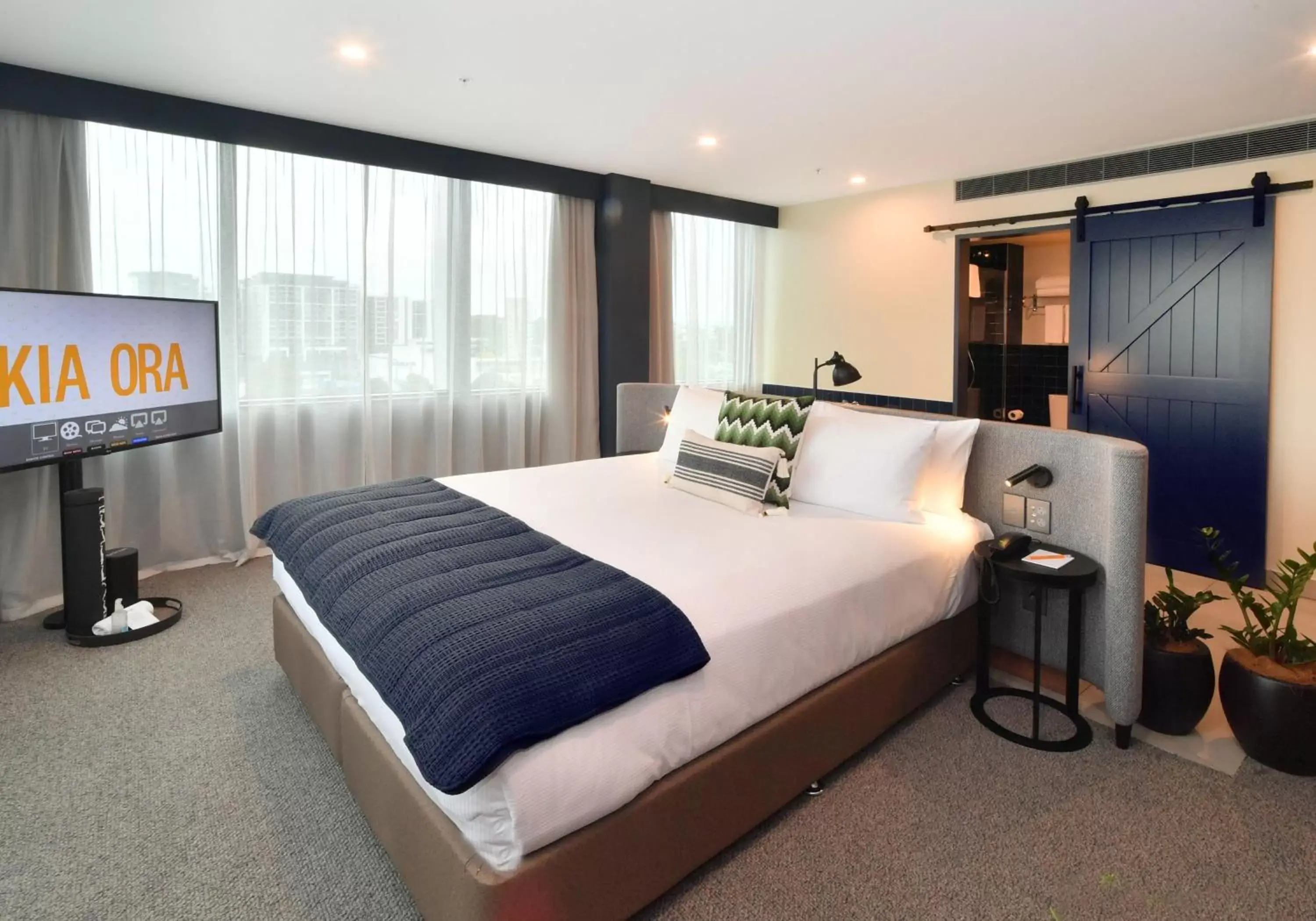 Bedroom, Bed in Sudima Auckland City