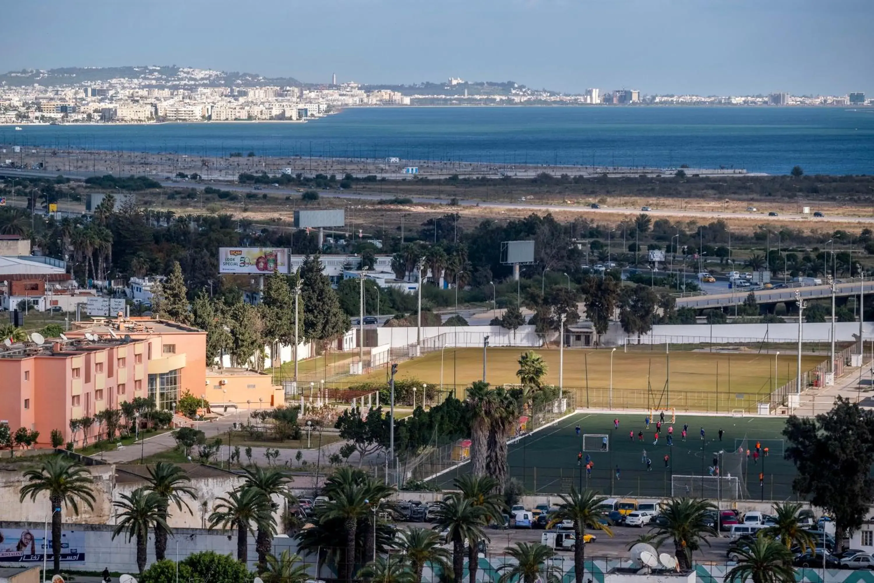 Lake view in Yadis Ibn Khaldoun Hotel