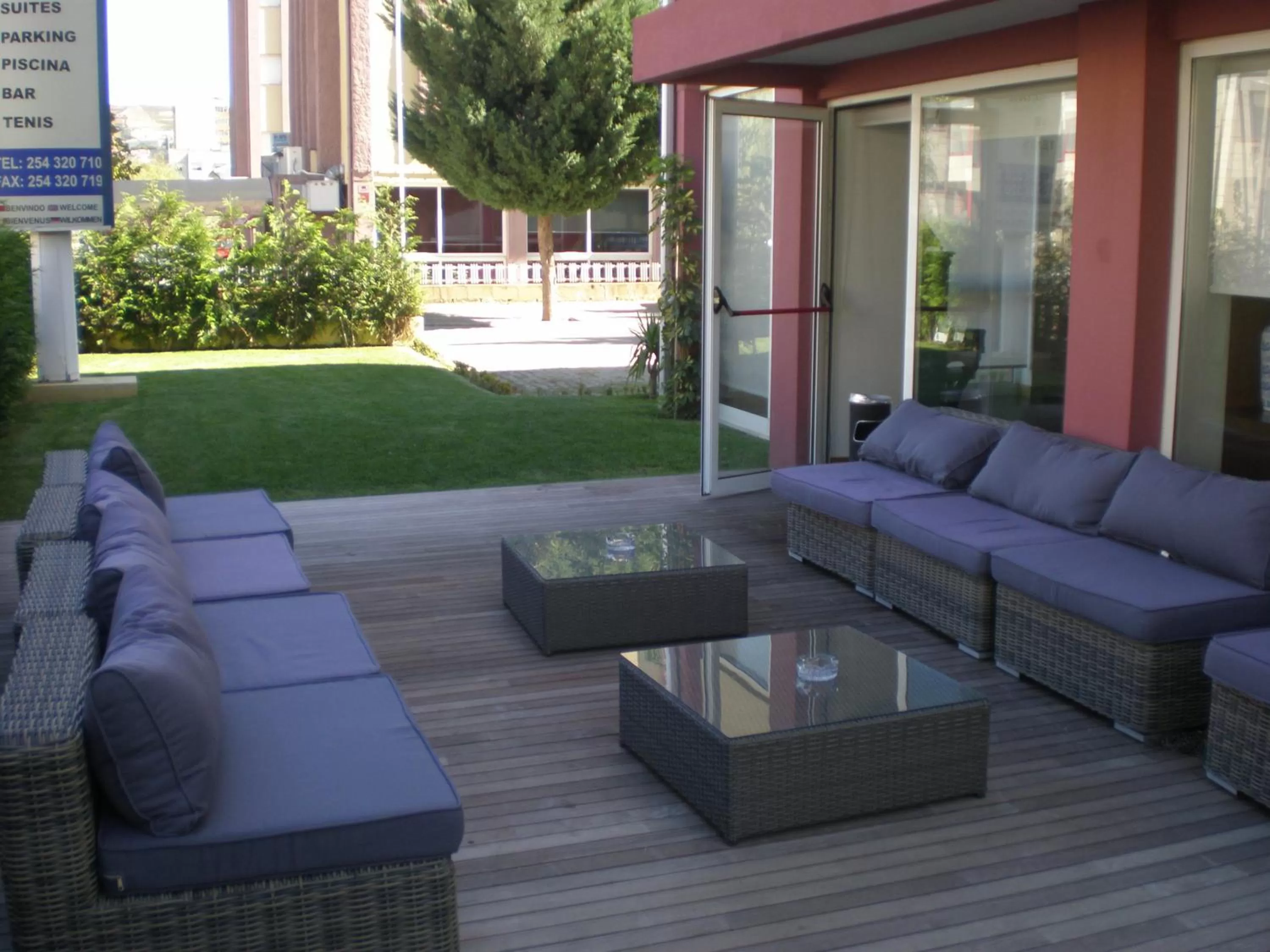 Balcony/Terrace in Hotel Columbano