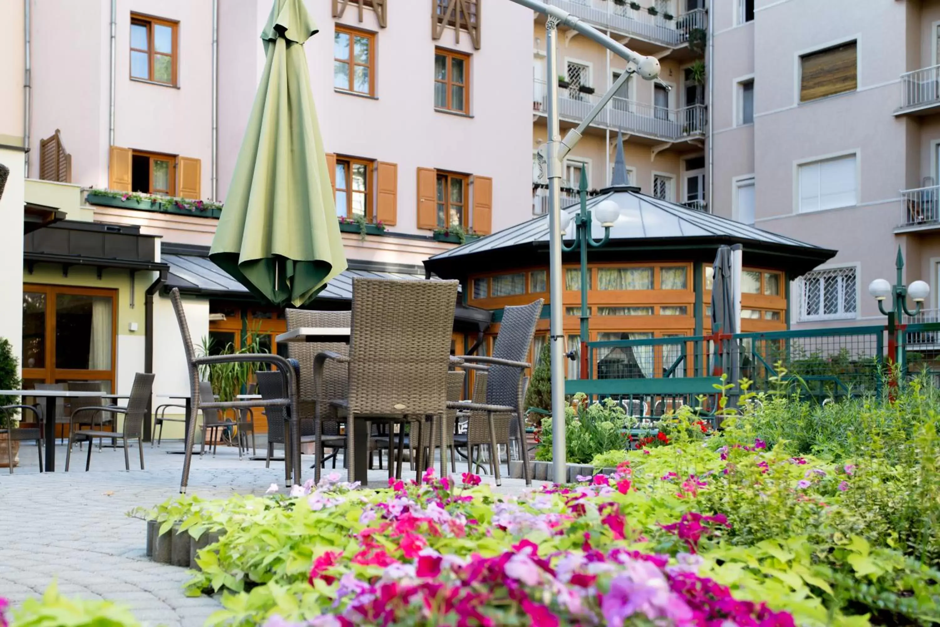 Garden, Patio/Outdoor Area in Corvin Hotel Budapest Sissi Wing