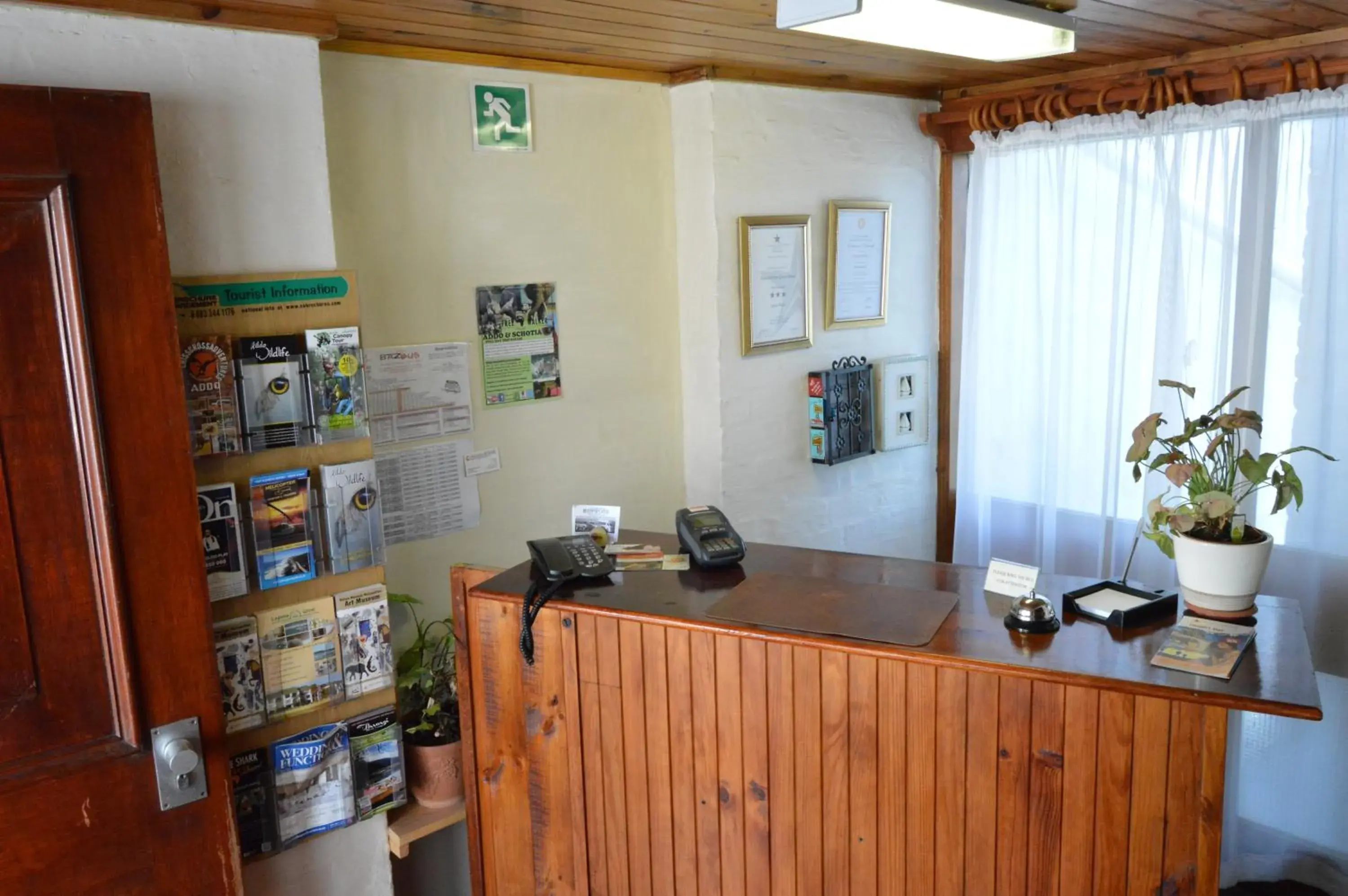 Lobby or reception in Aqua Marine Guest House