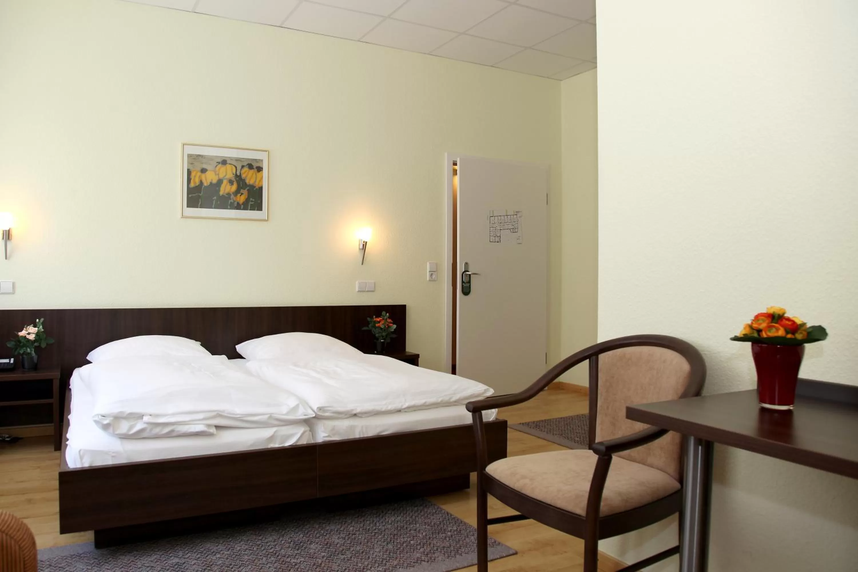 Bed in Hotel am Charlottenplatz