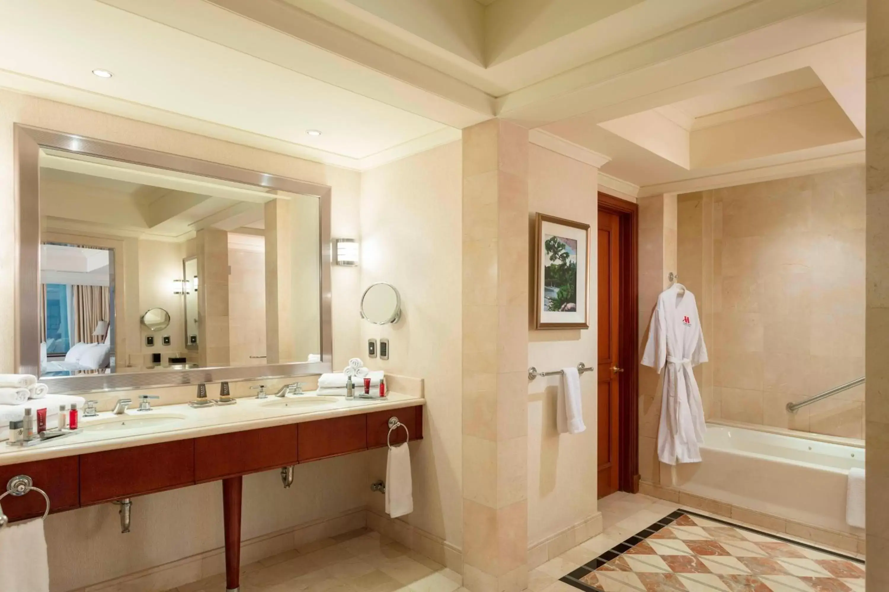 Bathroom in Santiago Marriott Hotel