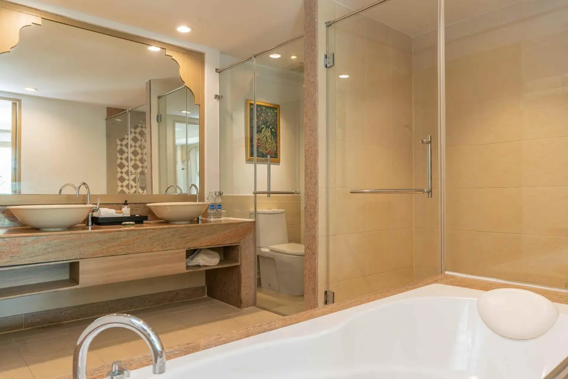Bedroom, Bathroom in Ravindra Beach Resort & Spa - SHA Extra Plus
