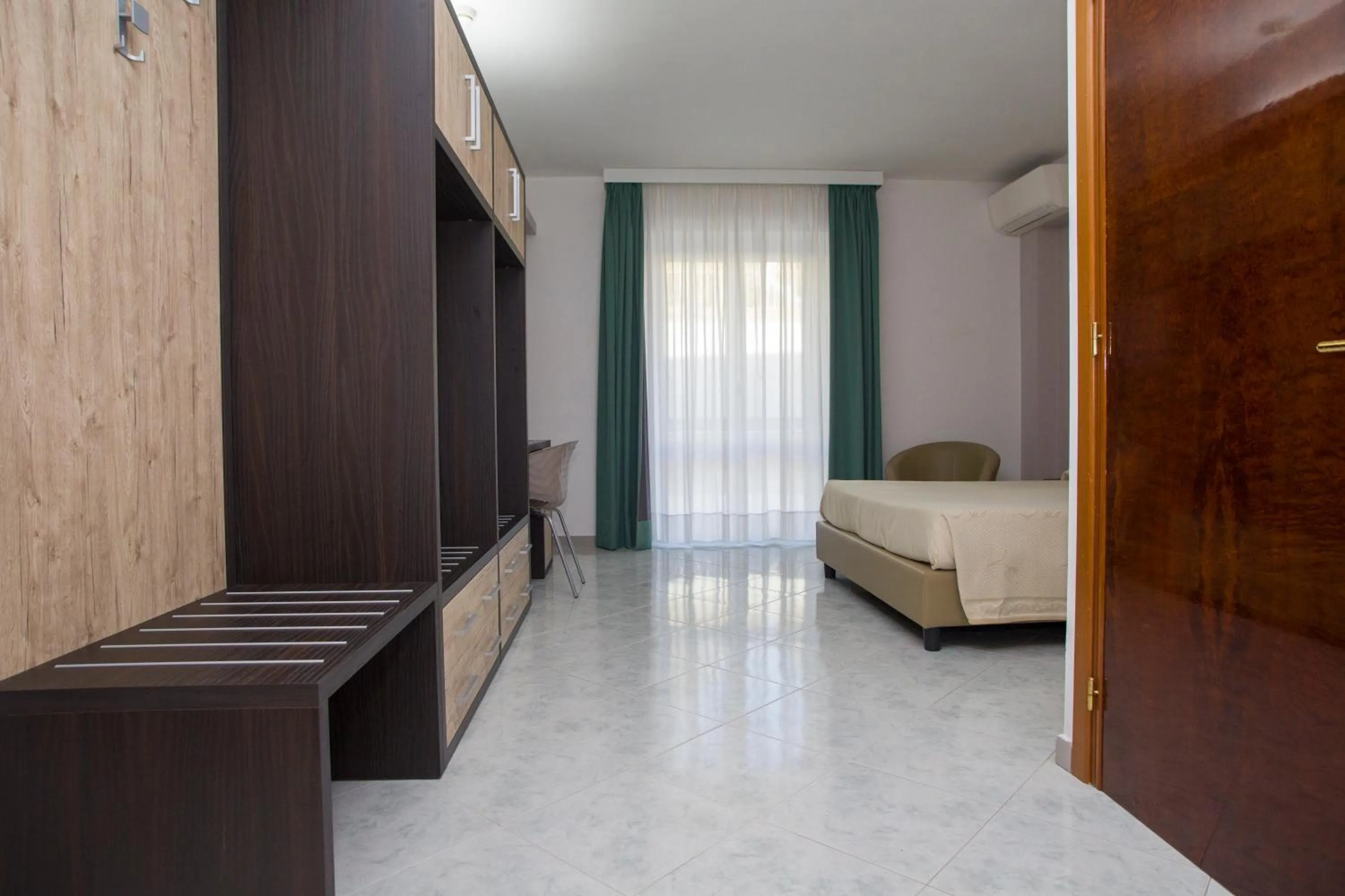 Bed in Hotel San Marco