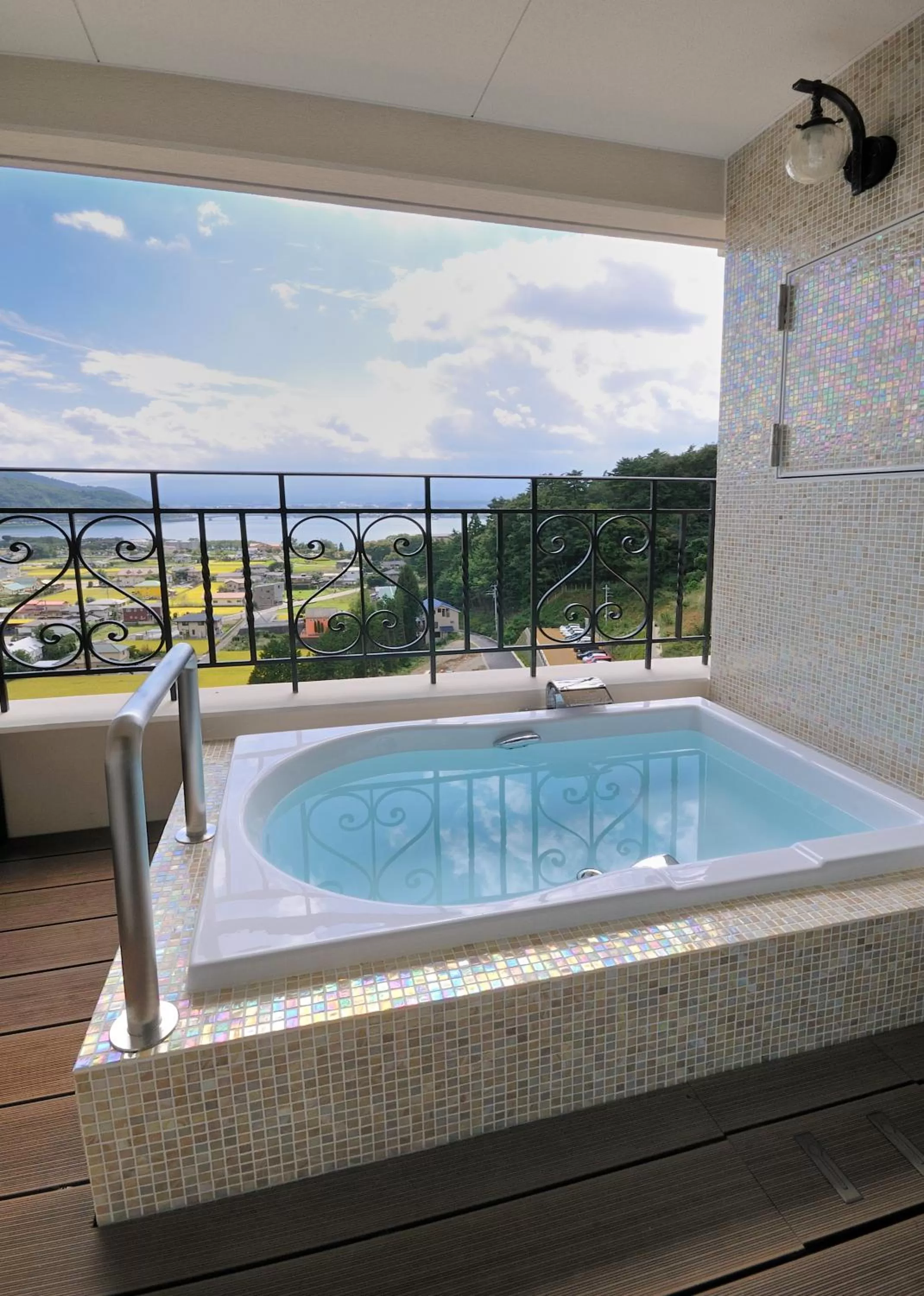 Bathroom in La Vista Fujikawaguchiko