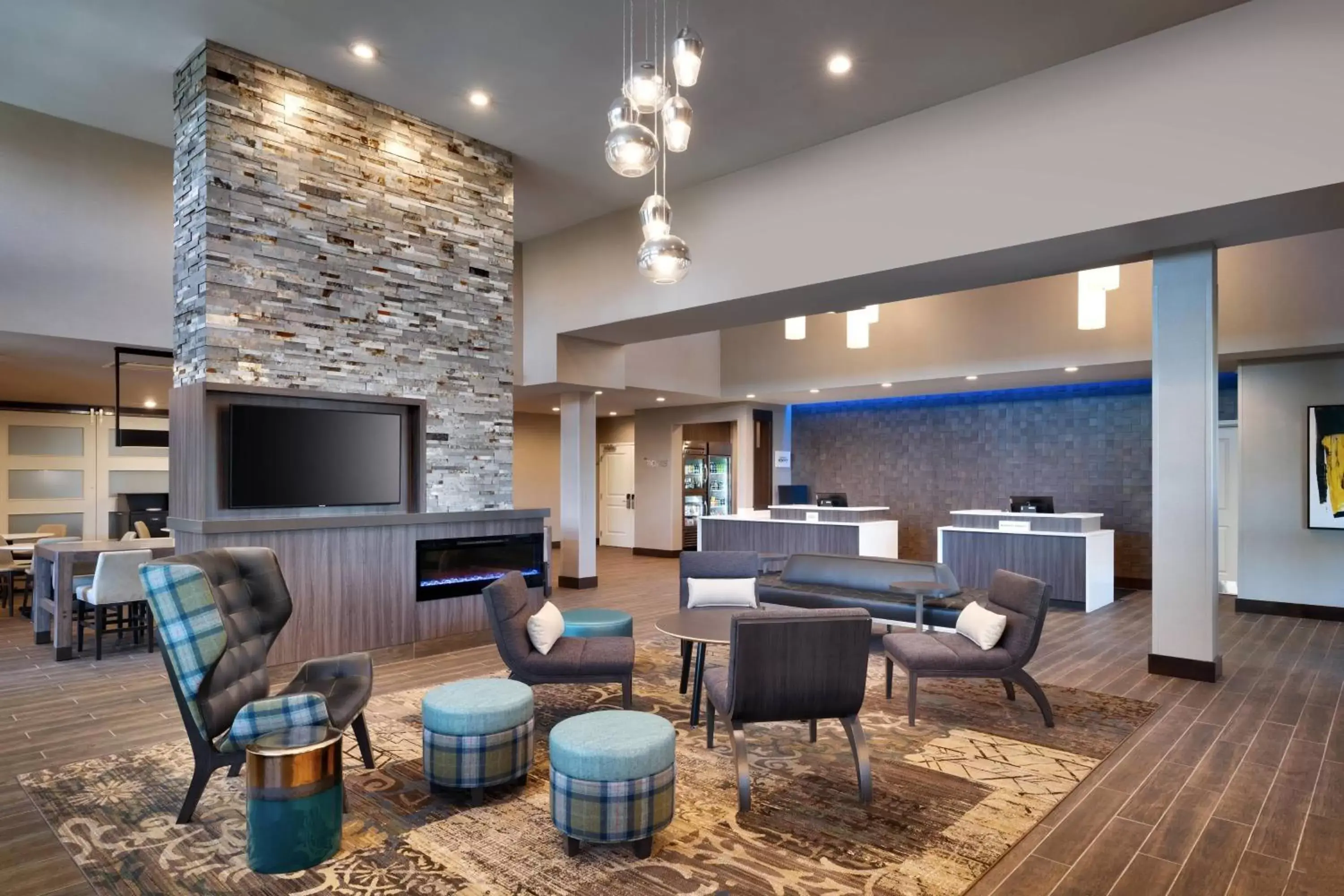 Lobby or reception in Residence Inn by Marriott La Quinta