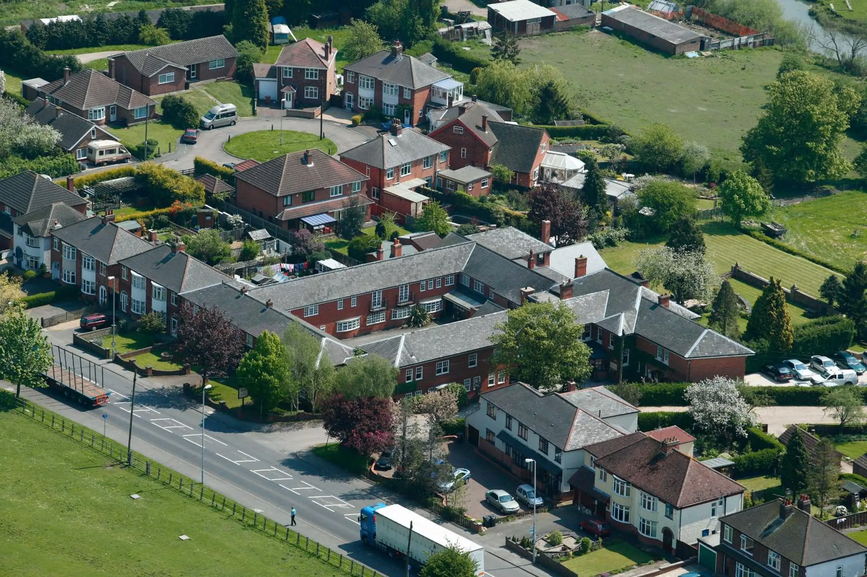 Bird's eye view, Bird's-eye View in Best Western Sysonby Knoll