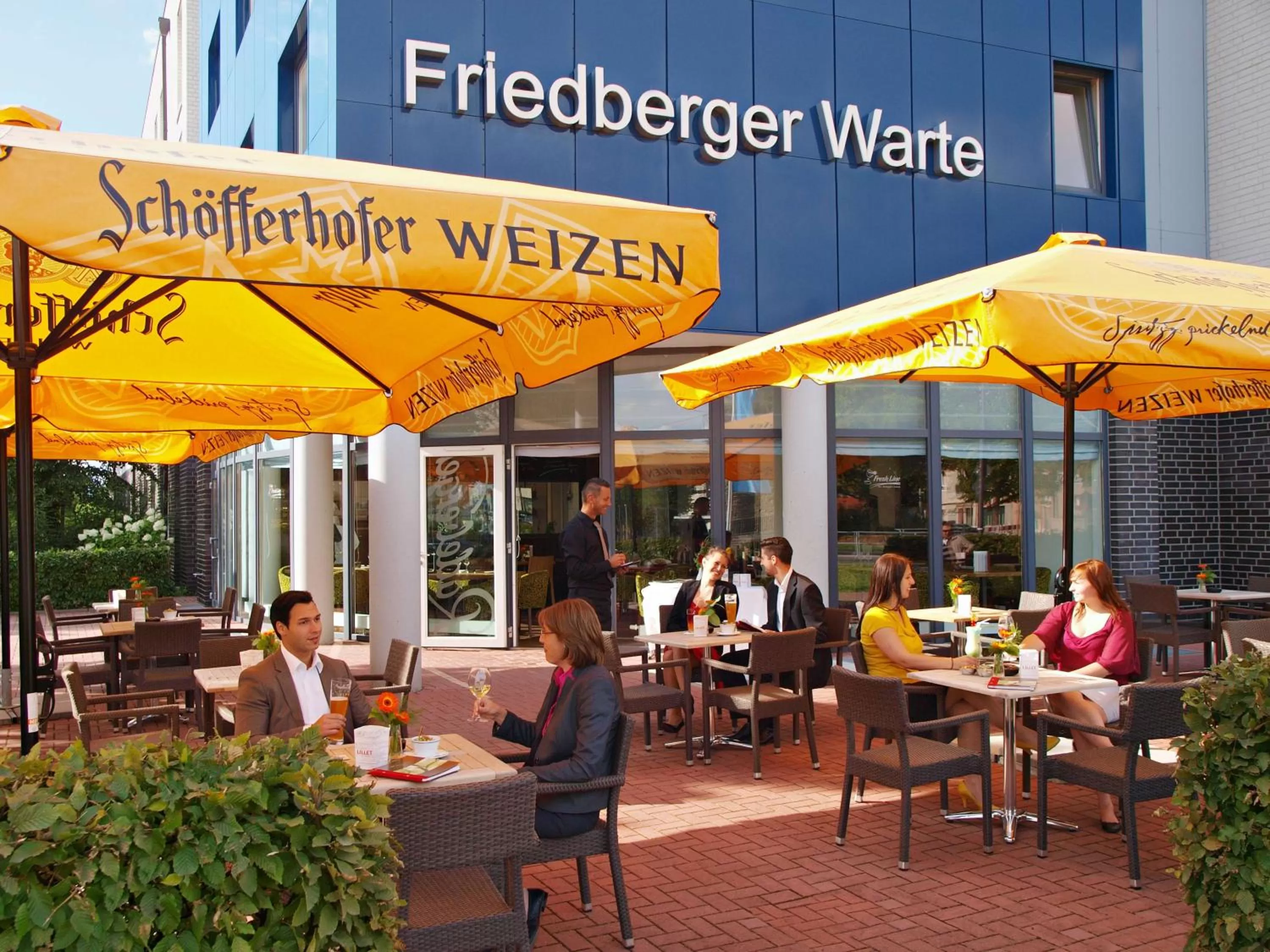 Property building in Best Western Premier IB Hotel Friedberger Warte