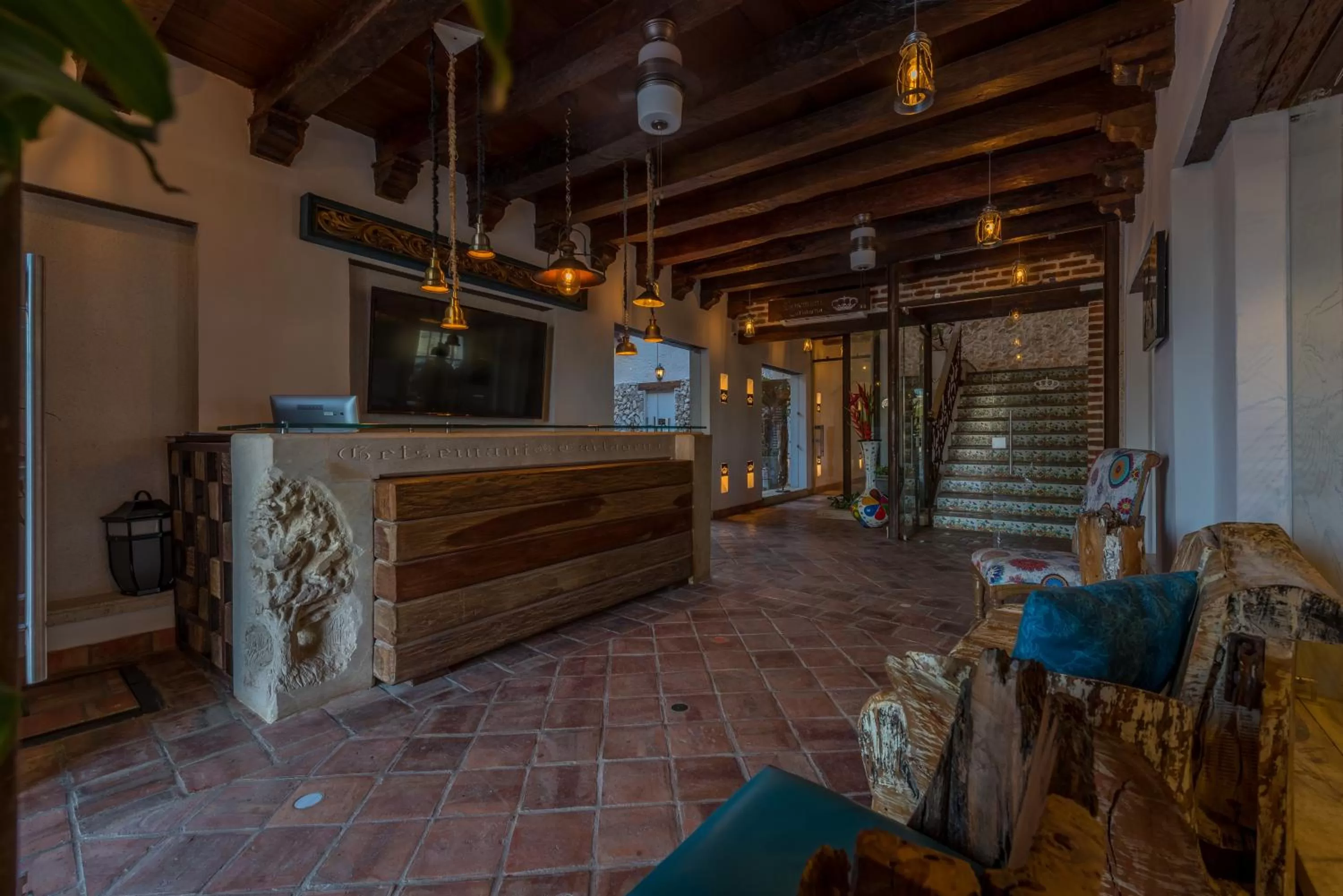 Lobby or reception in Getsemani Cartagena Hotel
