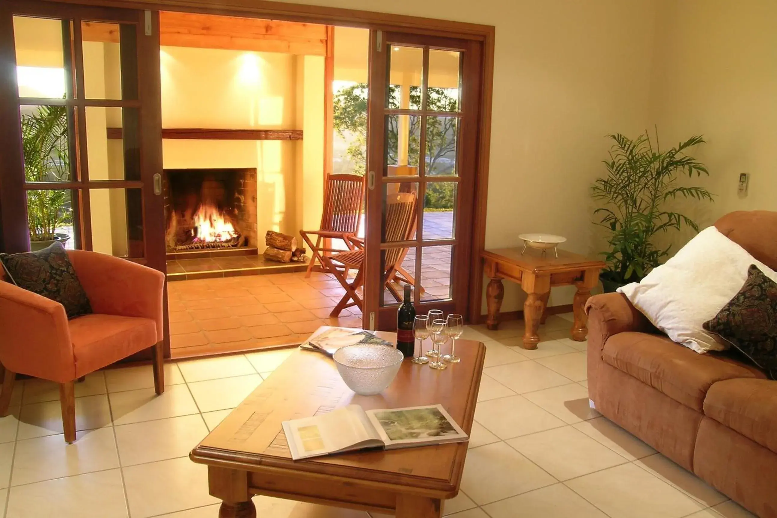 Living room, Seating Area in The Summit Rainforest Retreat