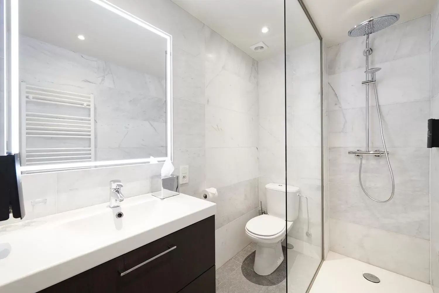 Shower, Bathroom in Hotel Royal Astrid