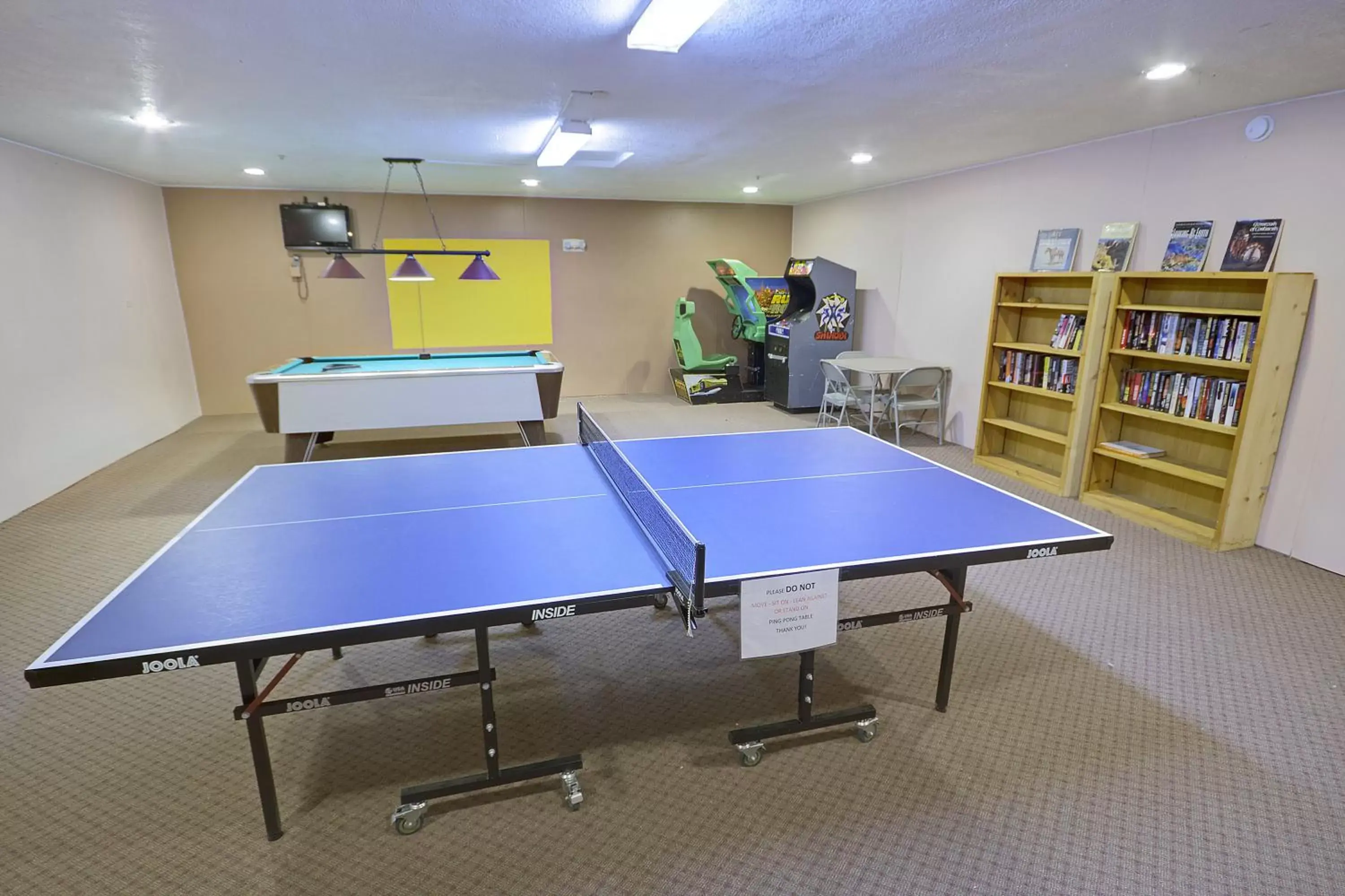 Game Room, Table Tennis in Heidelberg Inn