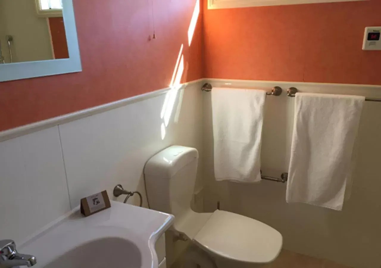 Bathroom in Mountain Chalets Motel
