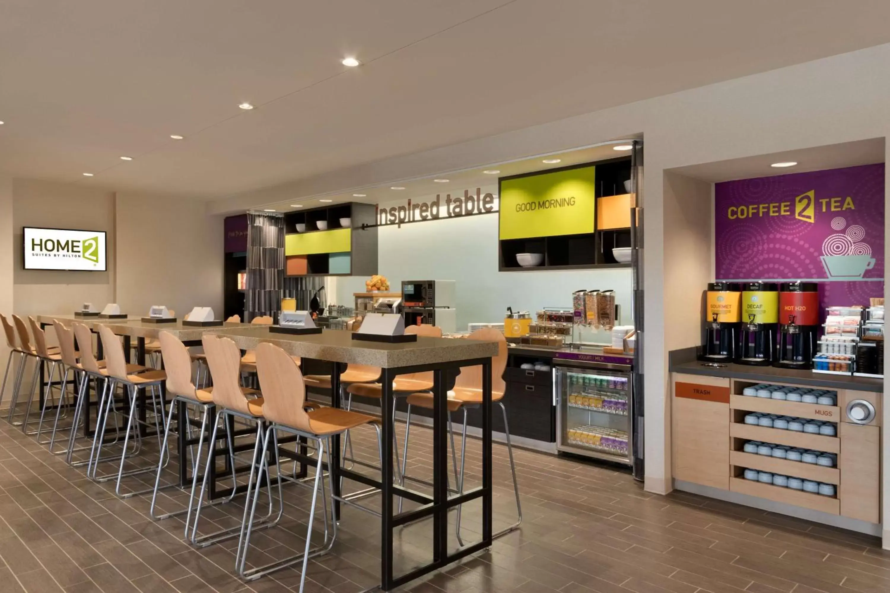 Dining area in Home2 Suites by Hilton Denver/Highlands Ranch