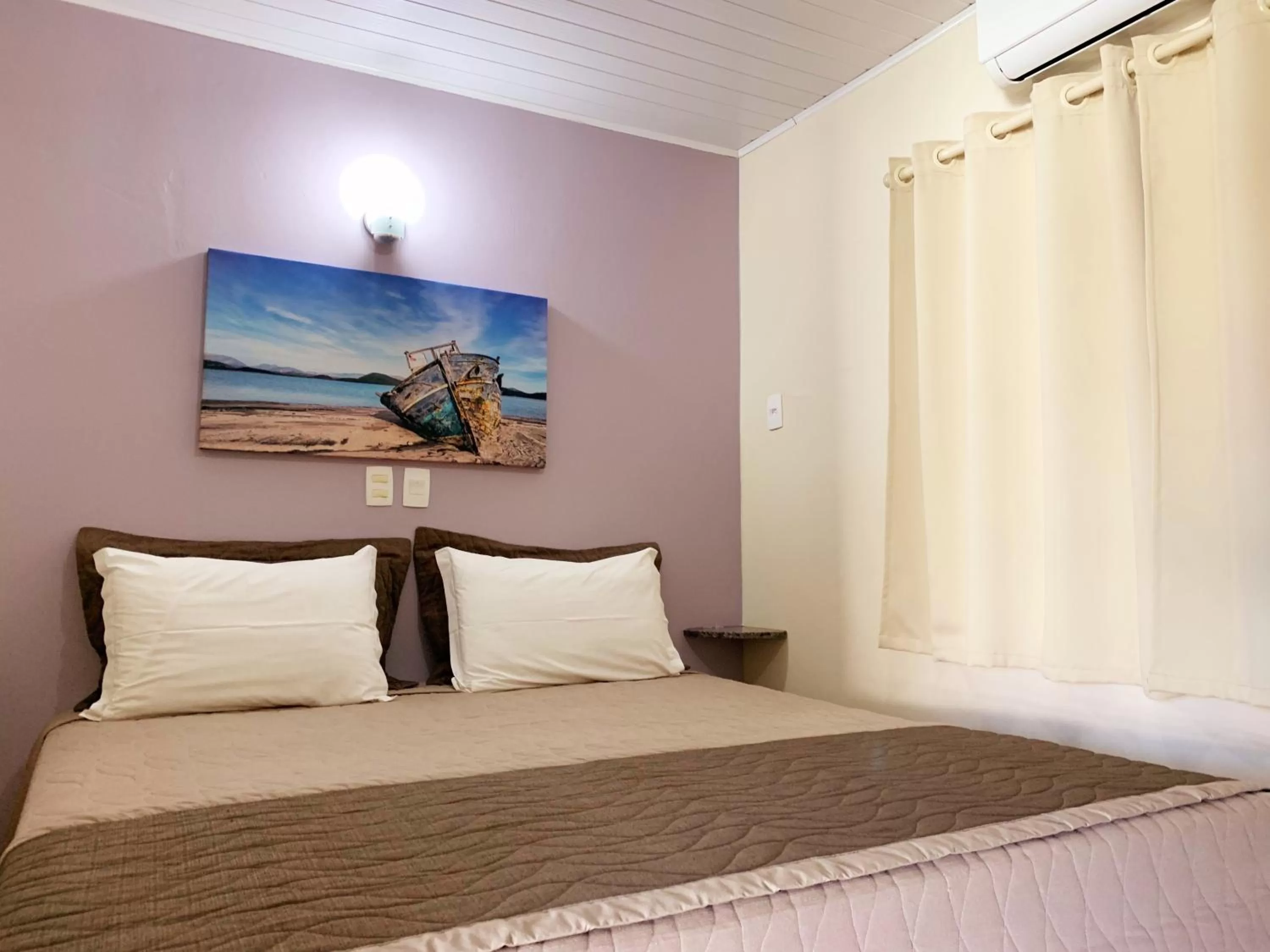 Bed in Pousada Mar Do Leste