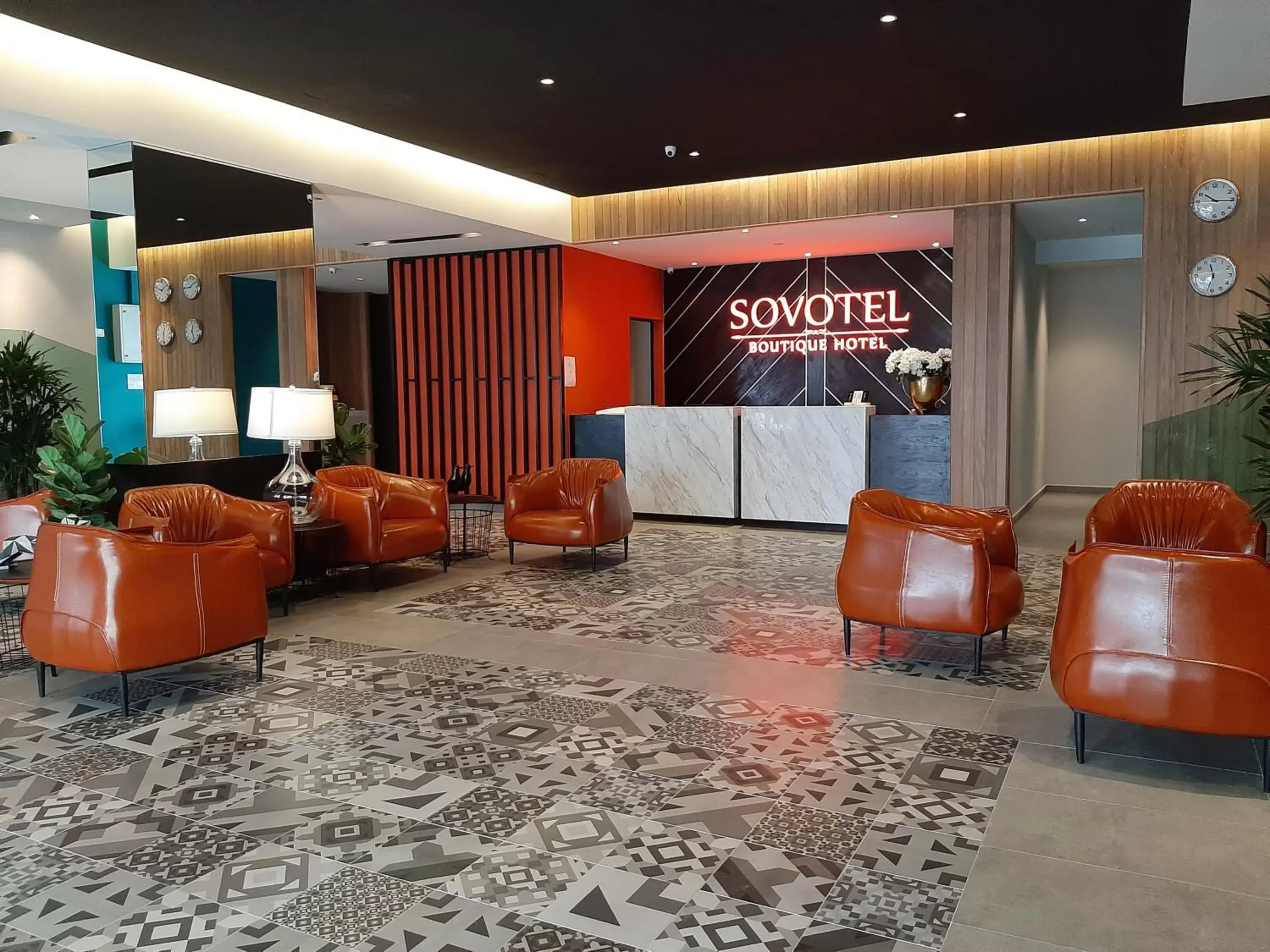 Seating area, Lobby/Reception in Sovotel @ Conezion Putrajaya