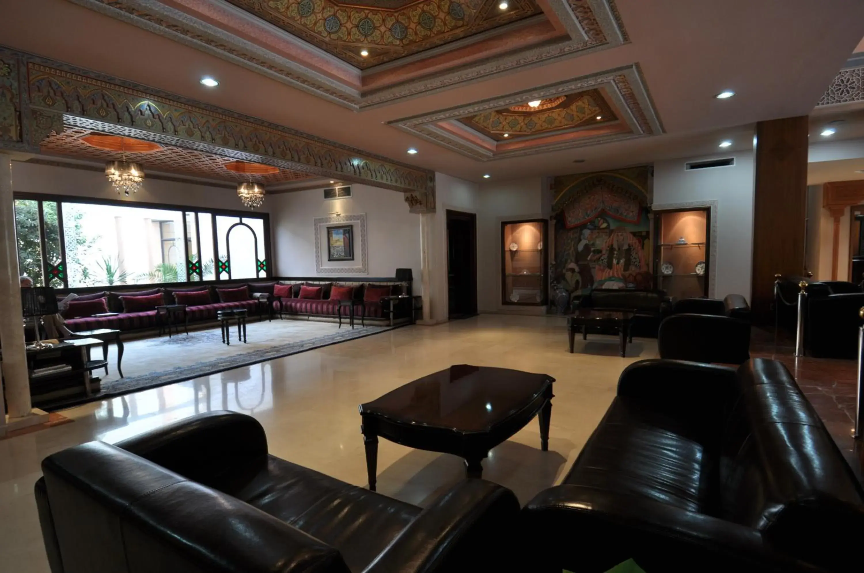 Lounge or bar in Hôtel Wassim