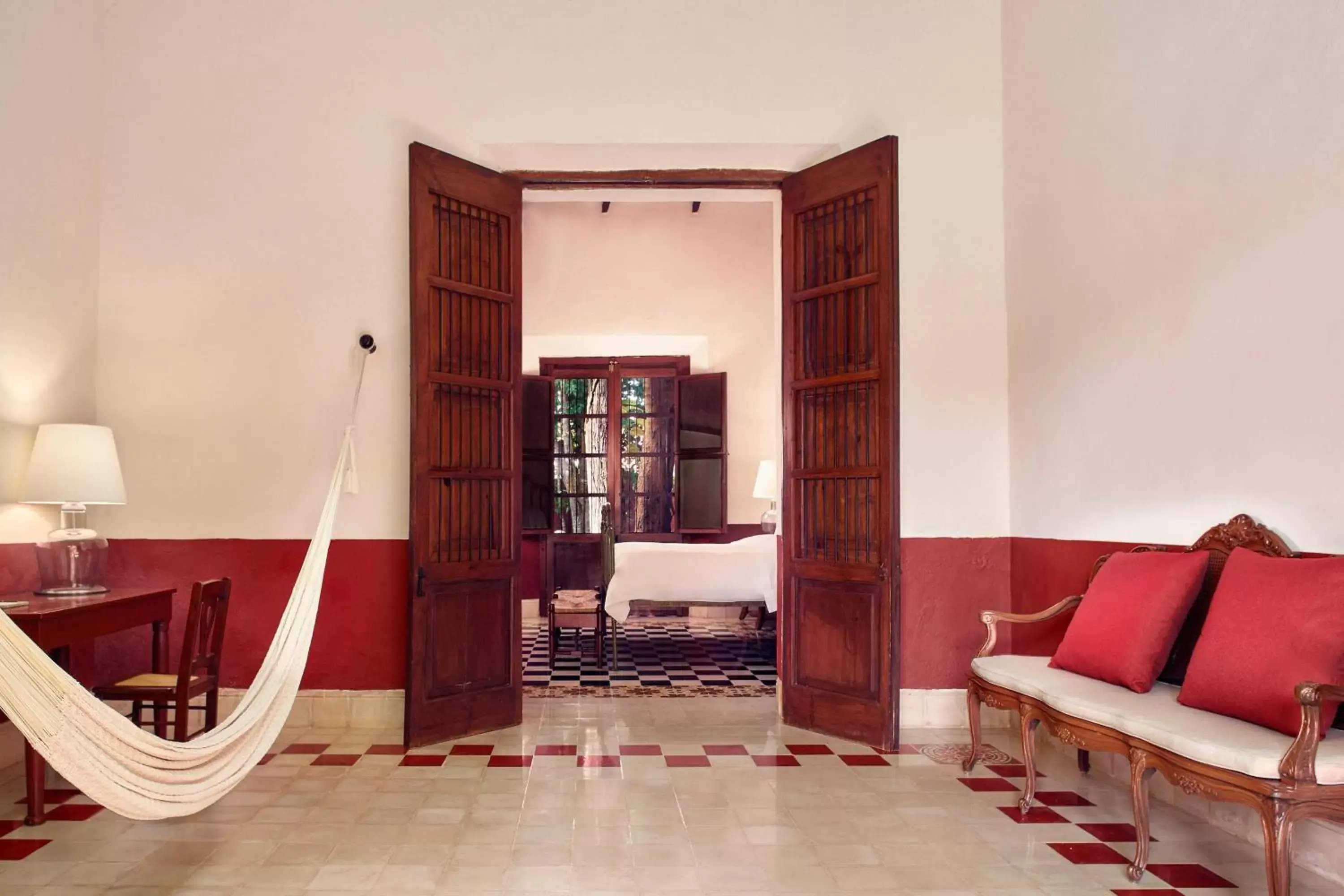 Bed in Hacienda Temozon Sur Bed in Hacienda Temozon Sur