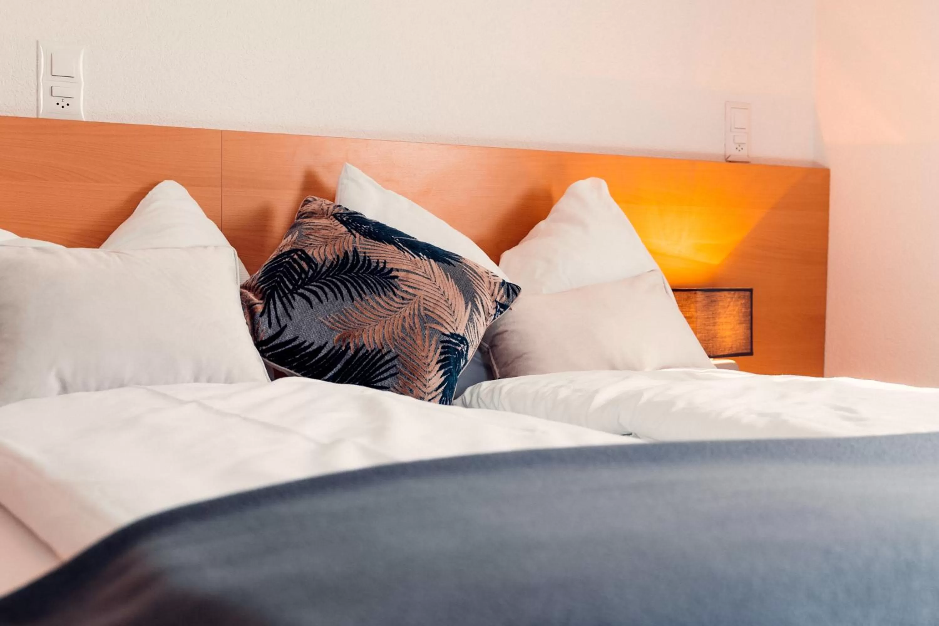 Bed in Hotel Rössli Luterbach