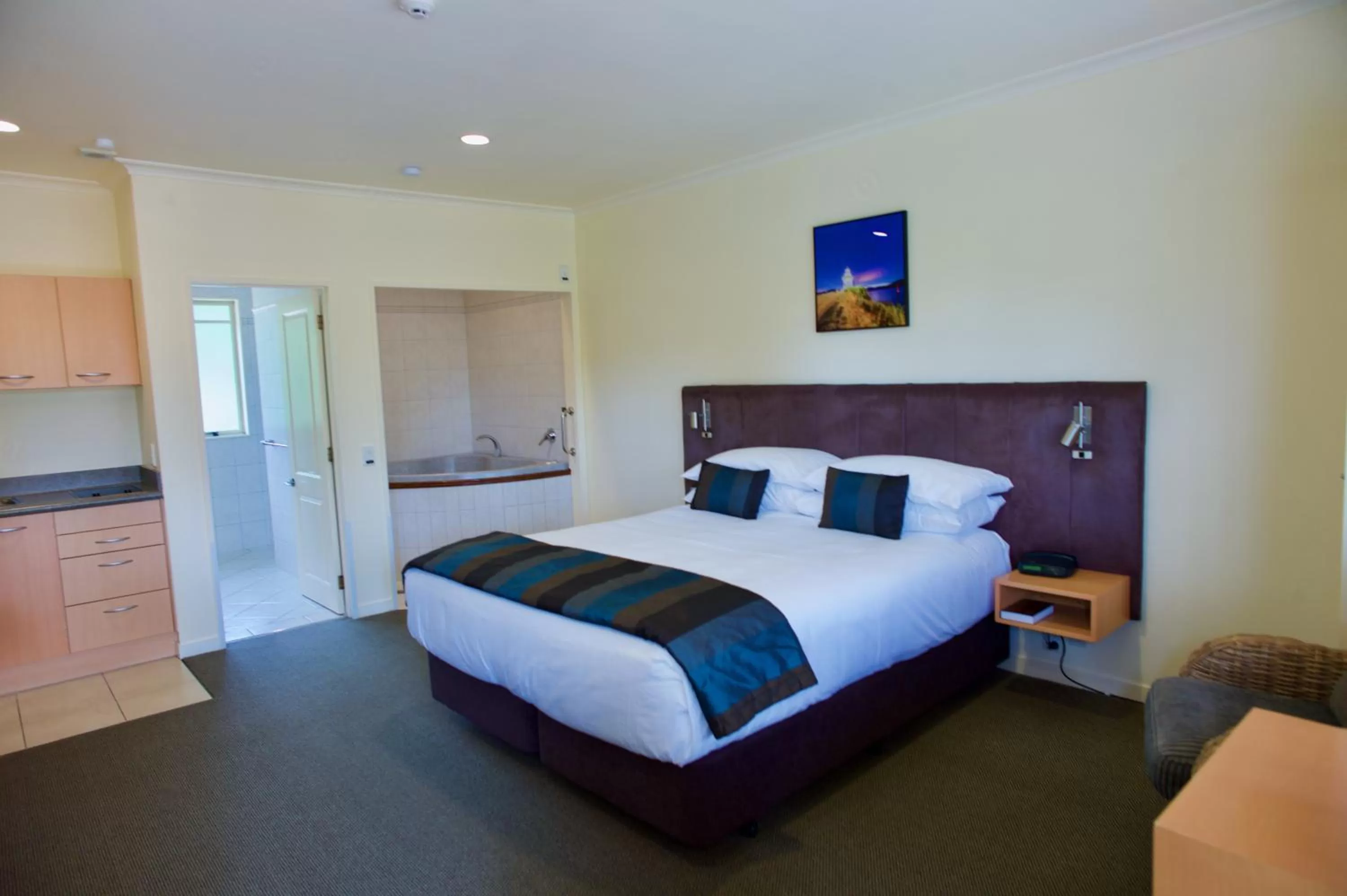 Bed in Regal Palms Resort