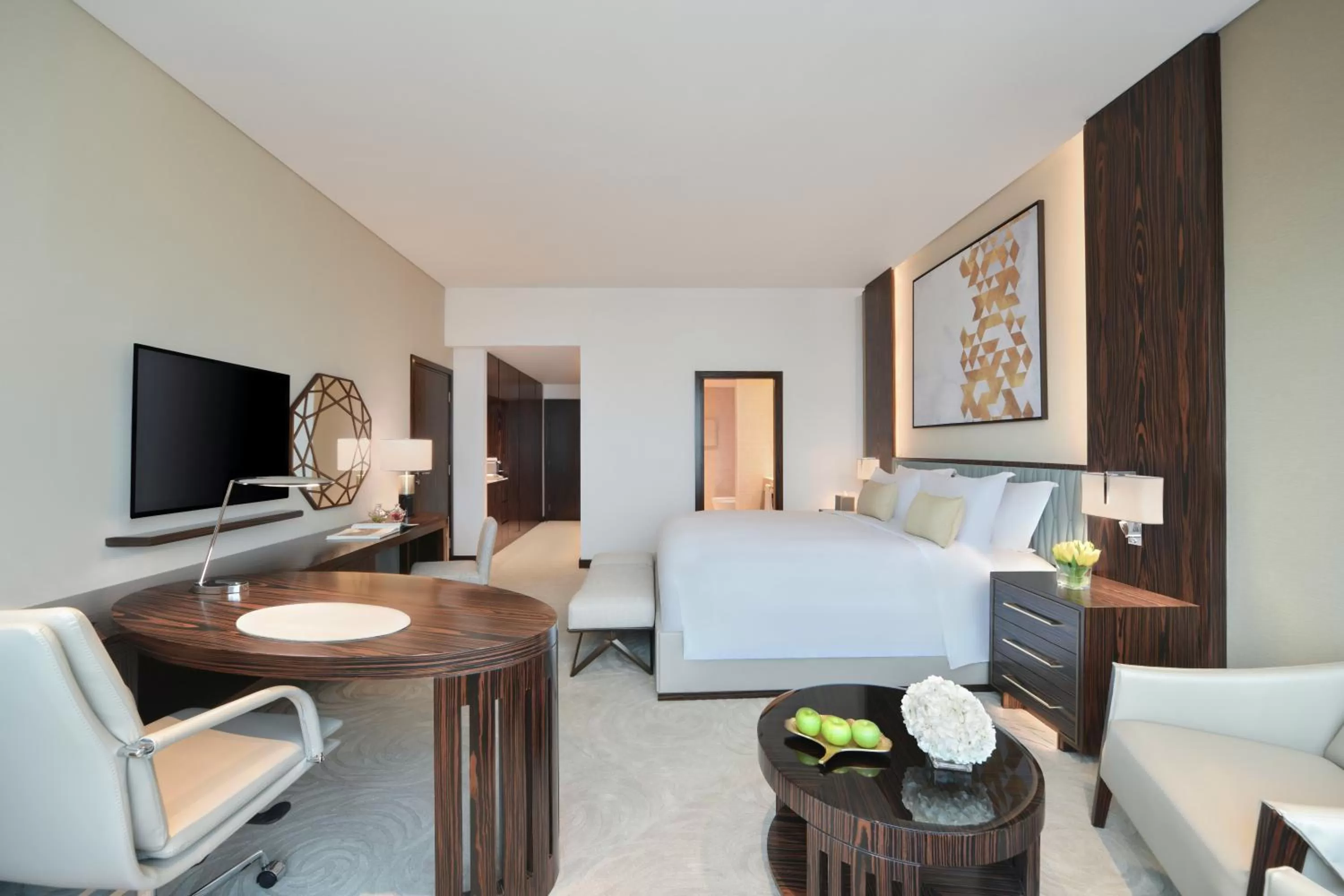 Bedroom in Sofitel Dubai The Obelisk