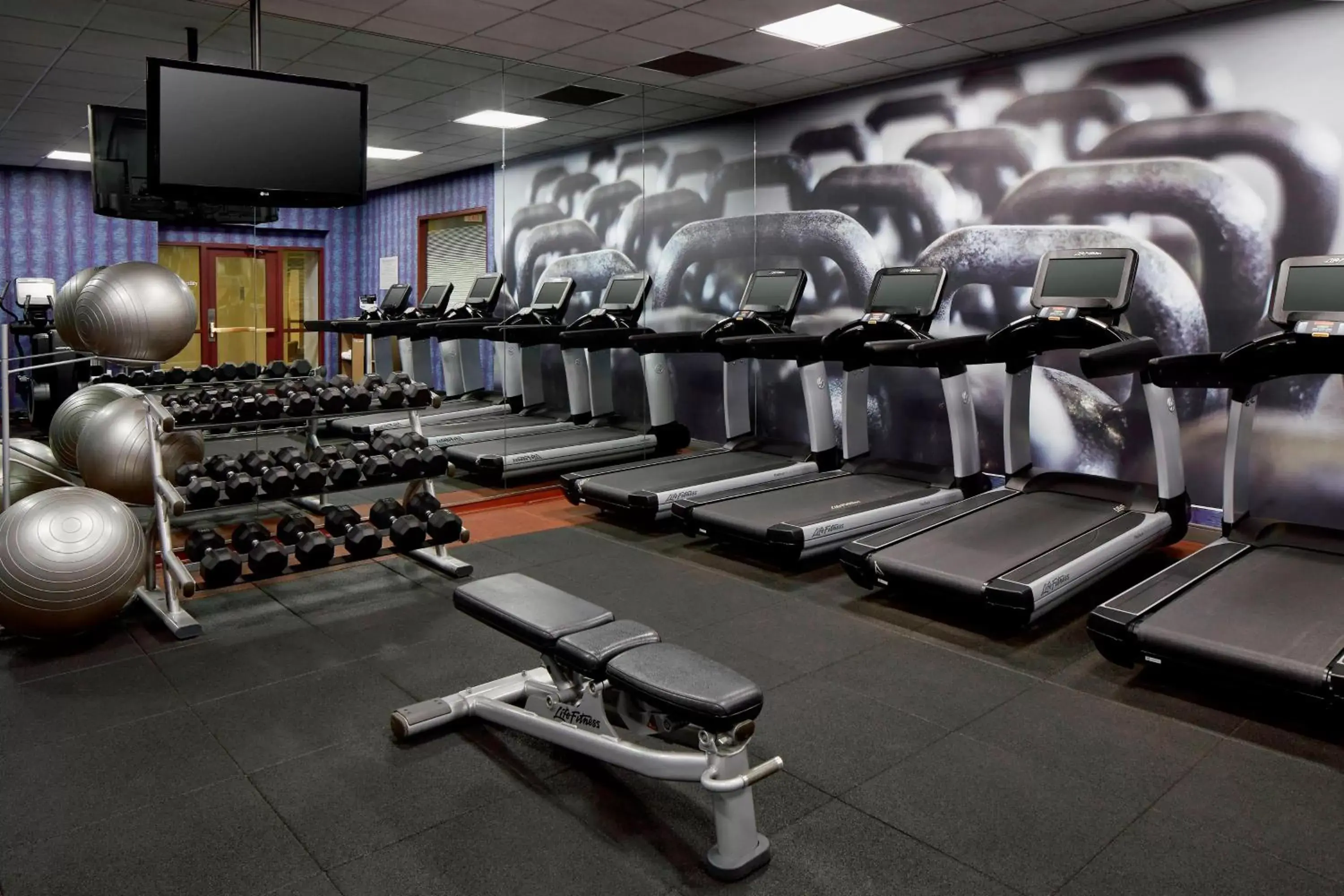 Fitness centre/facilities, Fitness Center/Facilities in Marriott Cincinnati Airport