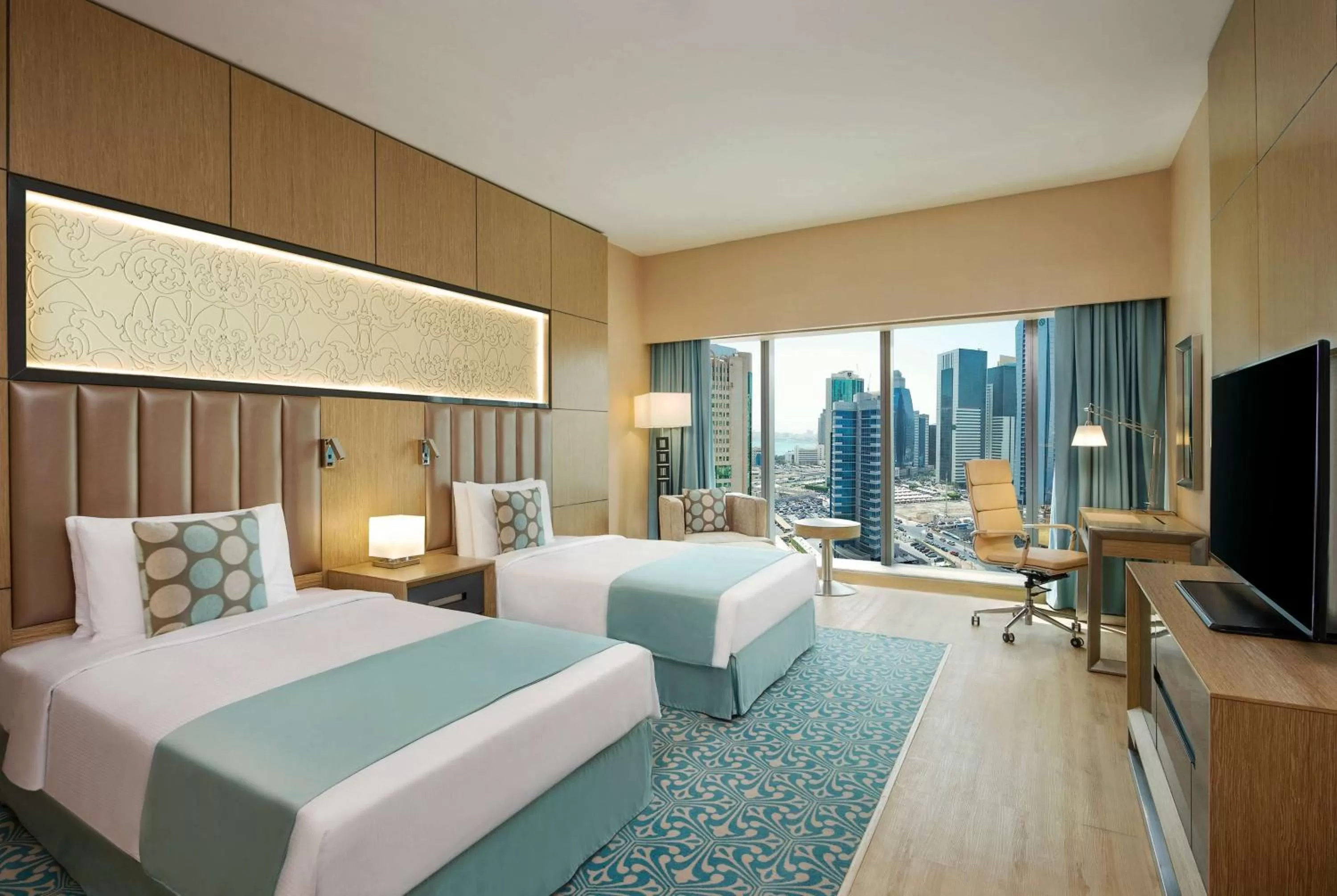 Photo of the whole room, Bed in Wyndham Doha West Bay