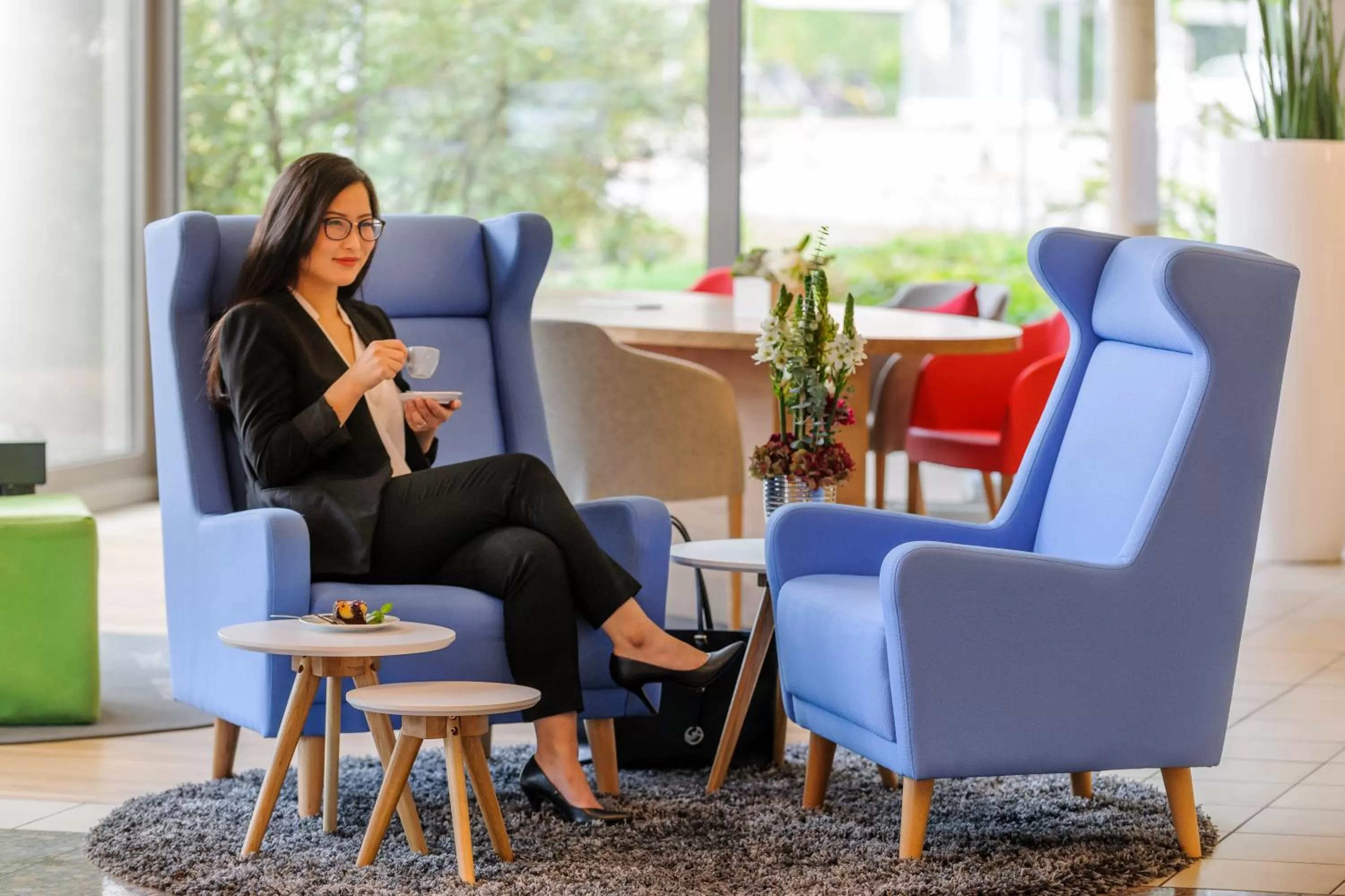 Lobby or reception in Novotel Erlangen