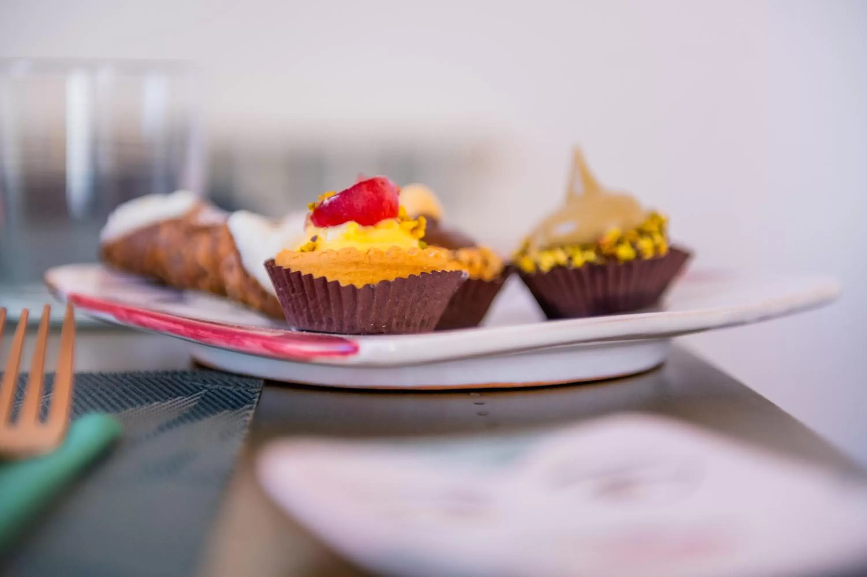 Decorative detail, Food in AUSA suites