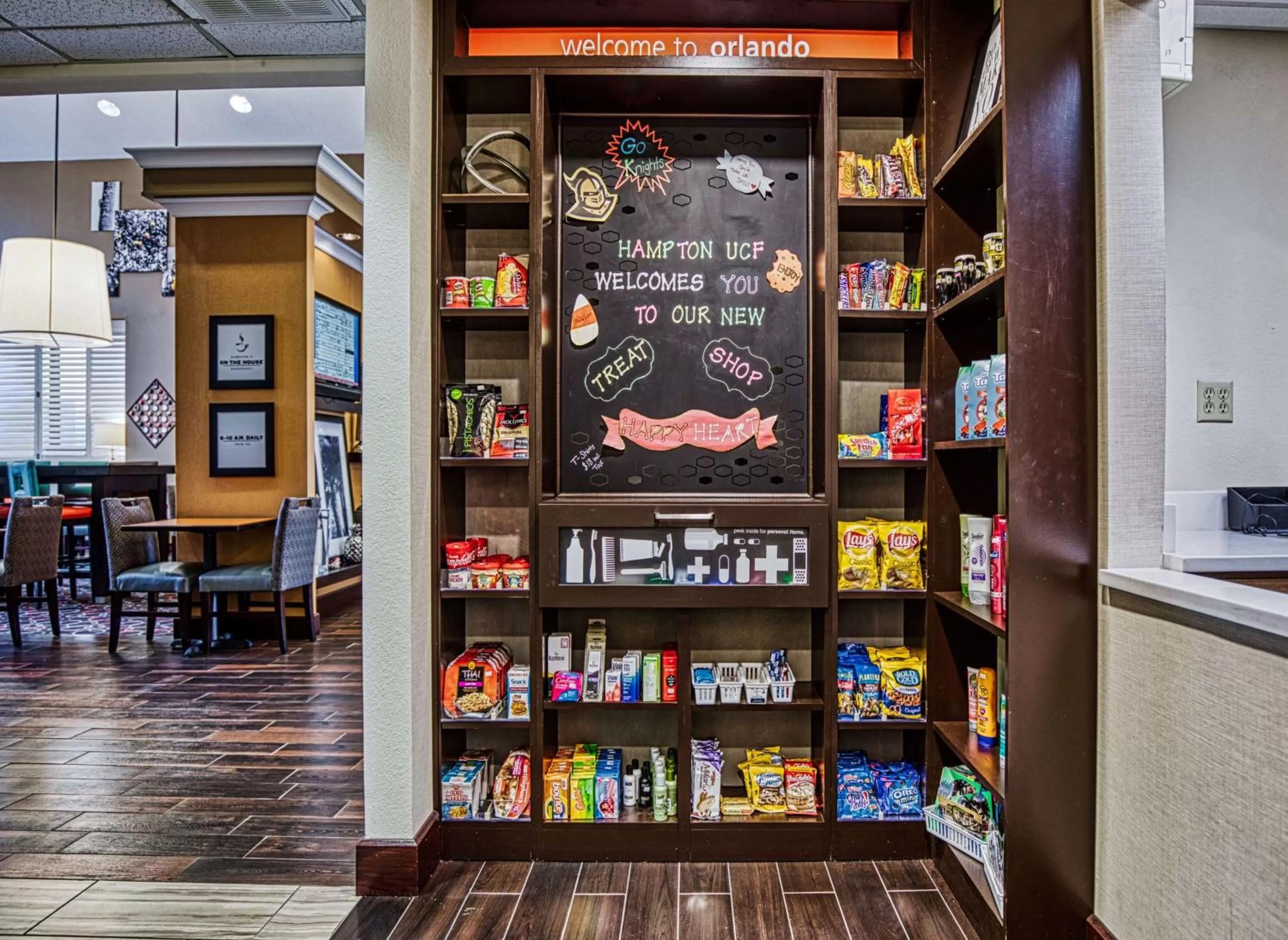 Restaurant/places to eat in Hampton Inn & Suites Orlando-East UCF