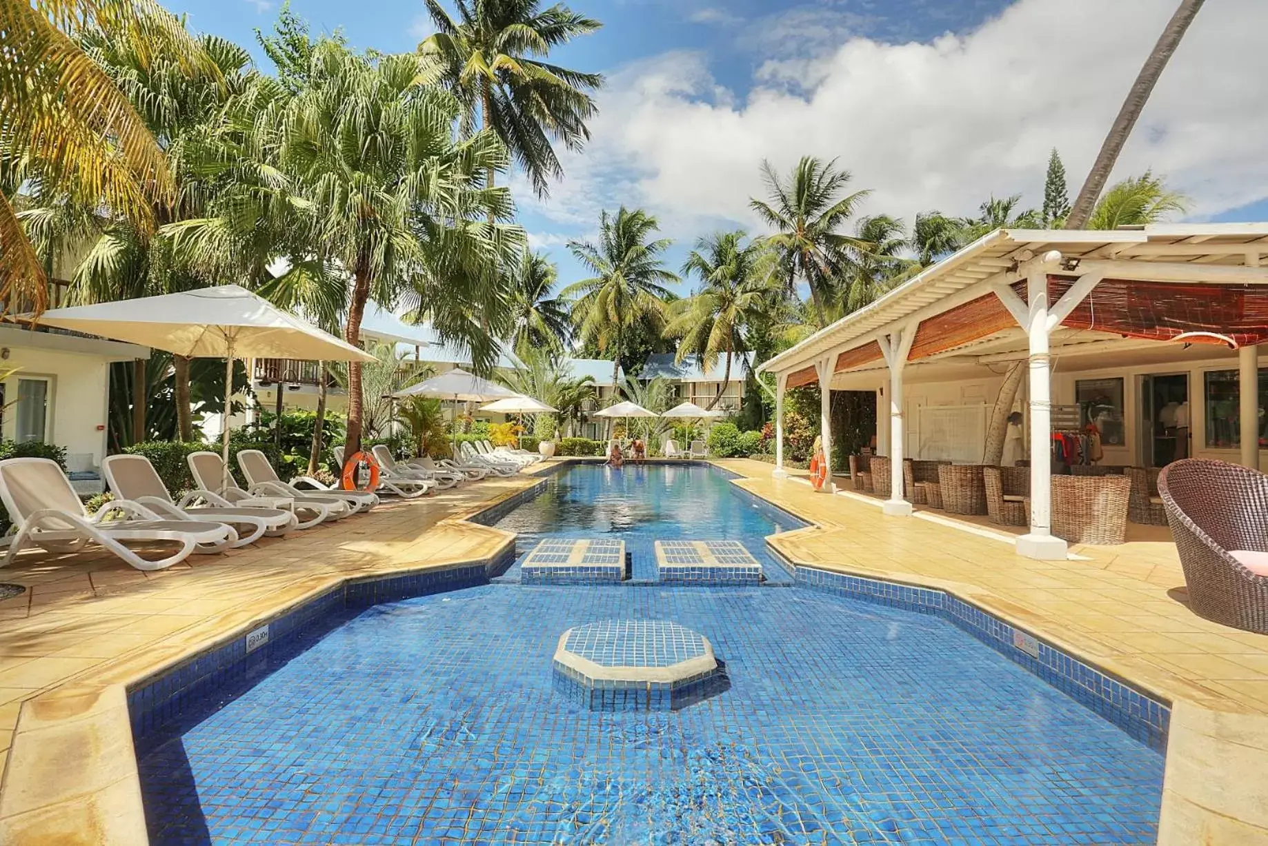 Swimming Pool in Cocotiers Hotel – Mauritius