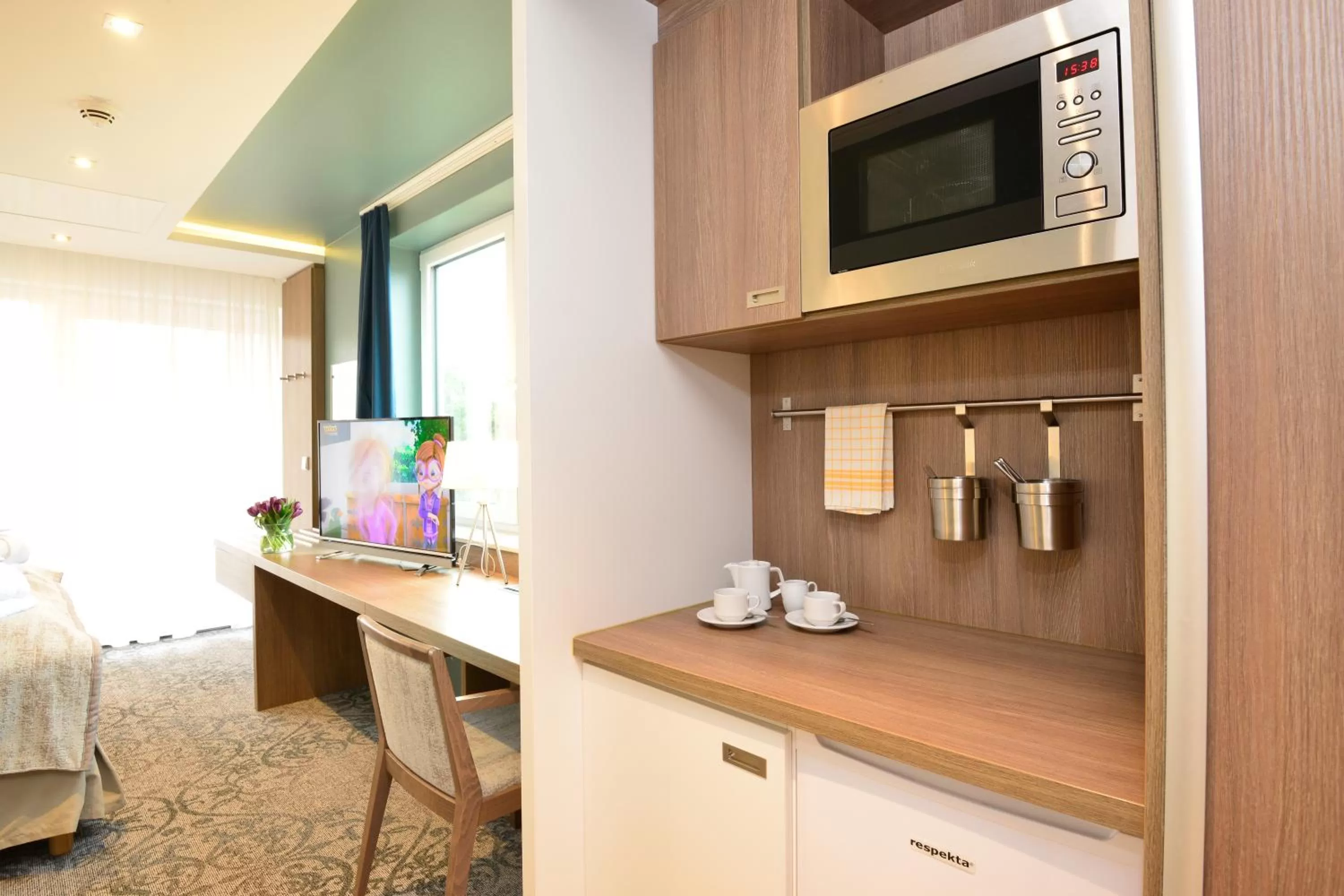 Living room in Parkhotel Residenz