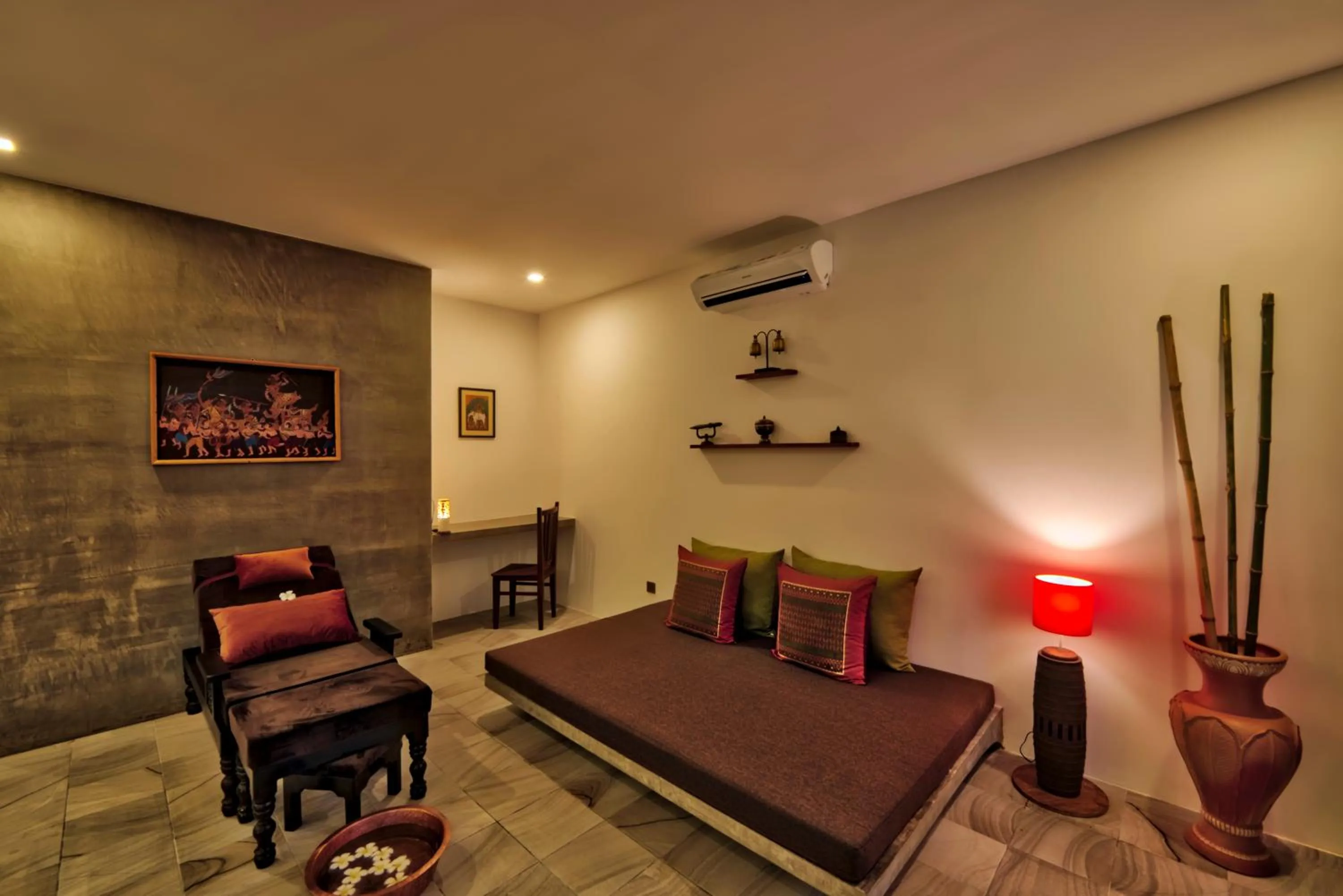 Living room in Mane Village Suites