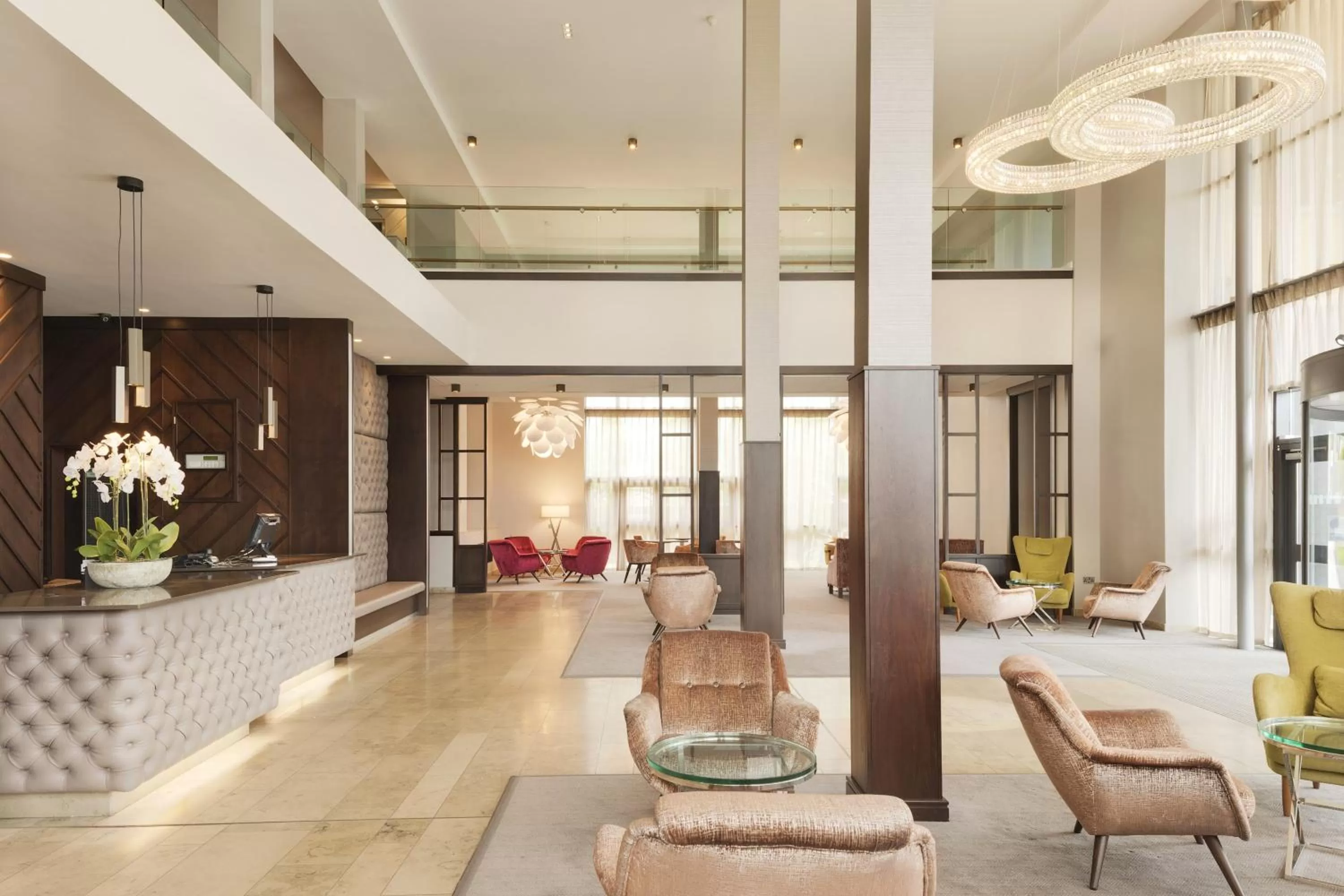 Lobby or reception in Radisson Blu Hotel, Letterkenny