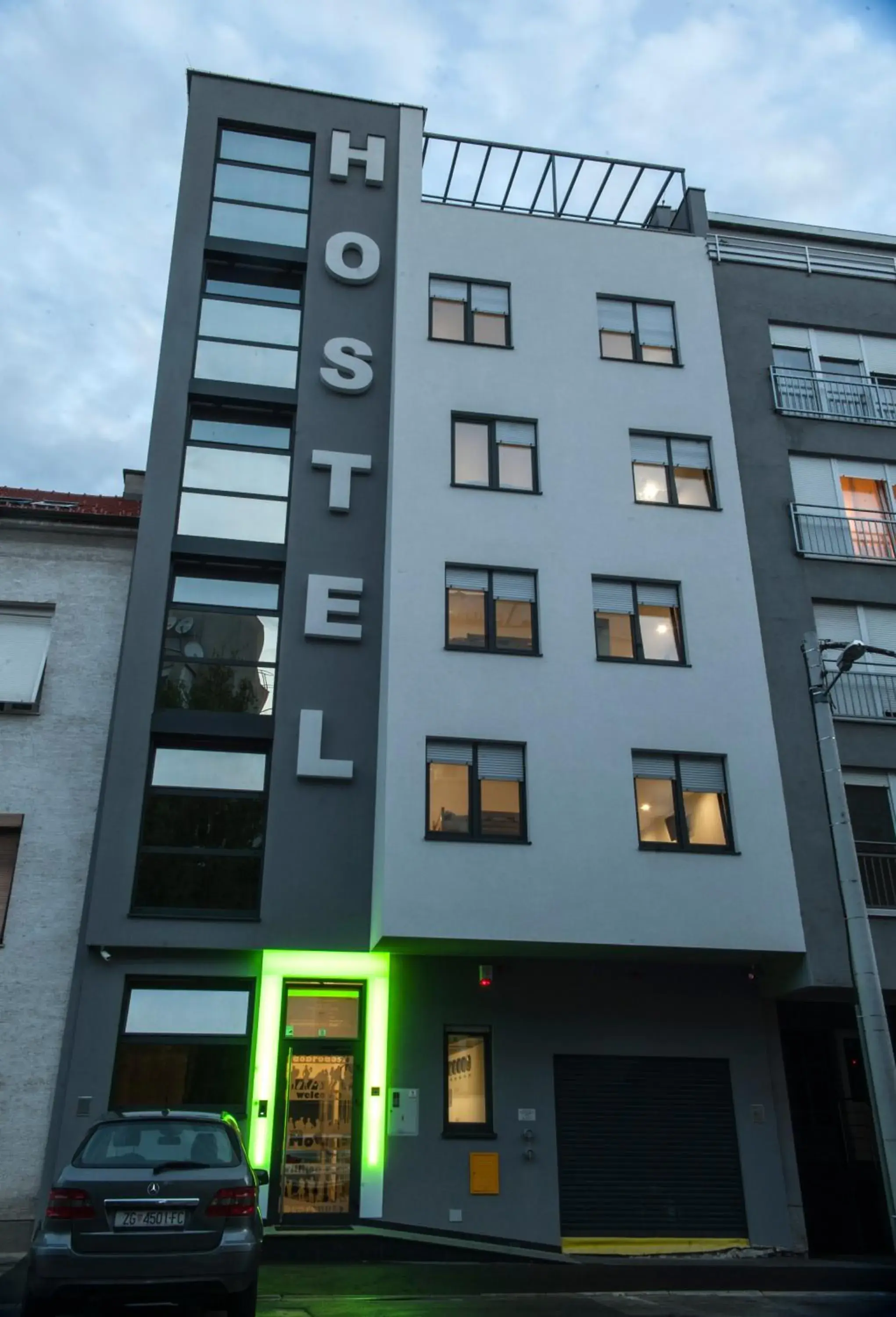 Facade/entrance, Property Building in Hostel Moving