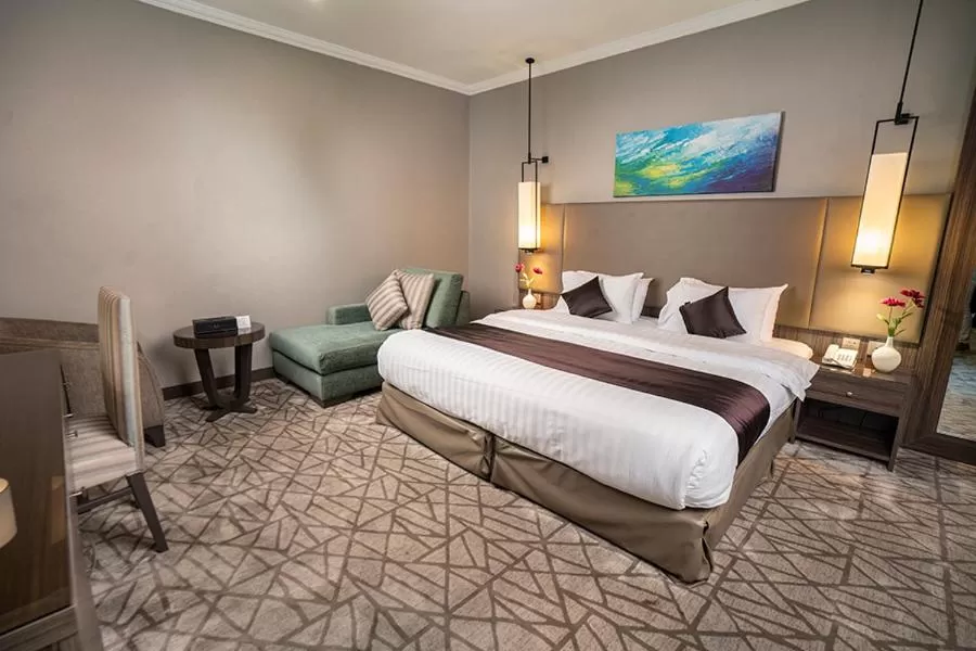 Bedroom, Bed in Aquila Hotel Jeddah Al Hamra