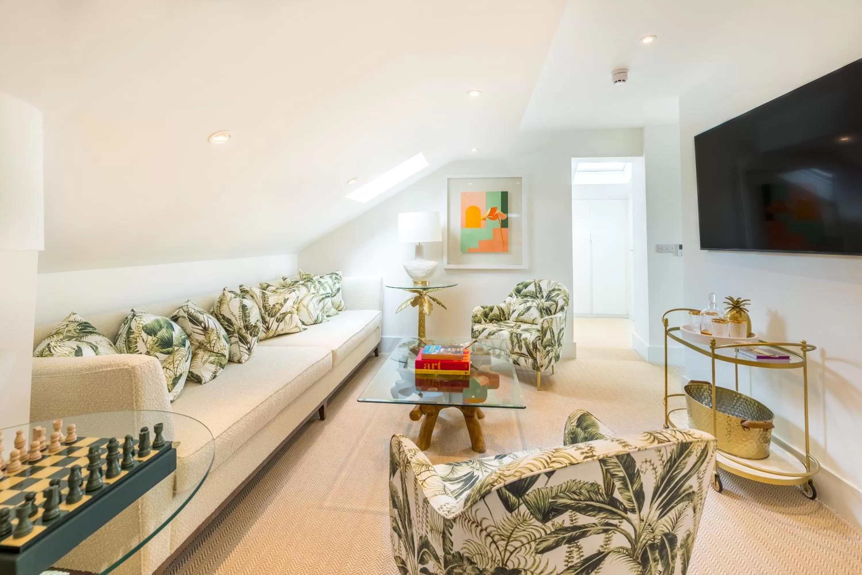 Living room, Bed in The Nici