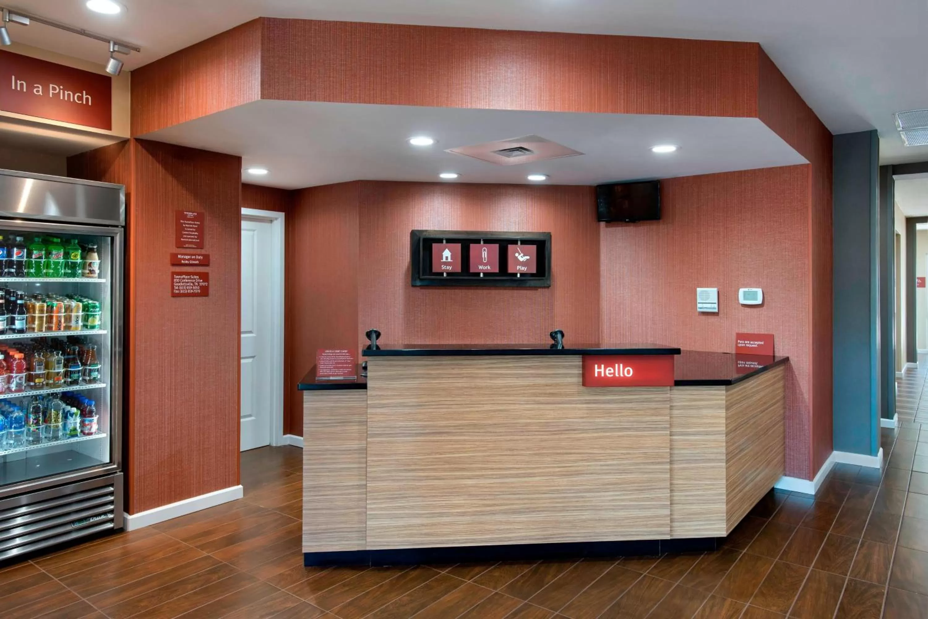 Lobby or reception in TownePlace Suites by Marriott Nashville Goodlettsville