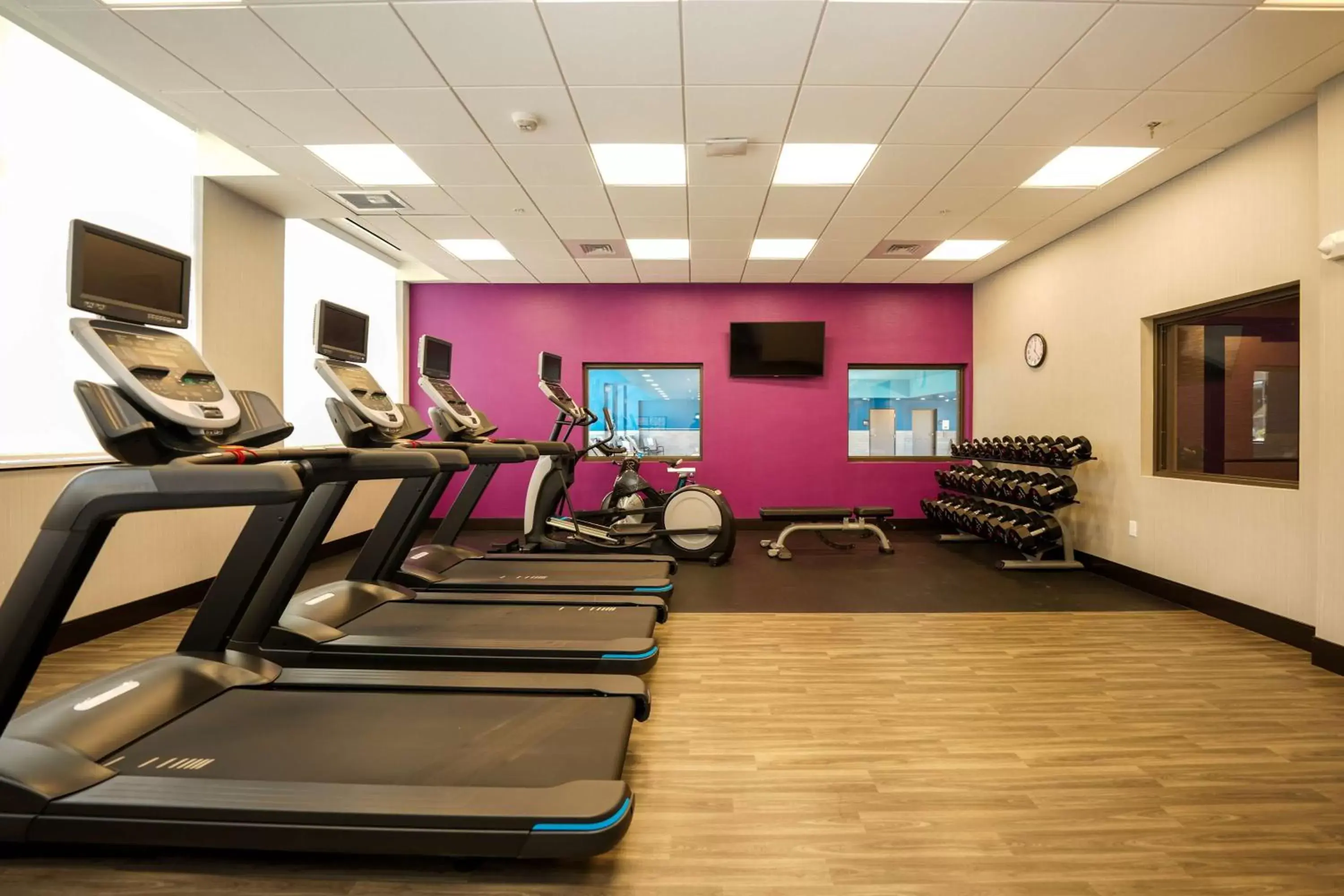 Fitness centre/facilities, Fitness Center/Facilities in Hampton Inn & Suites Aurora South, Co