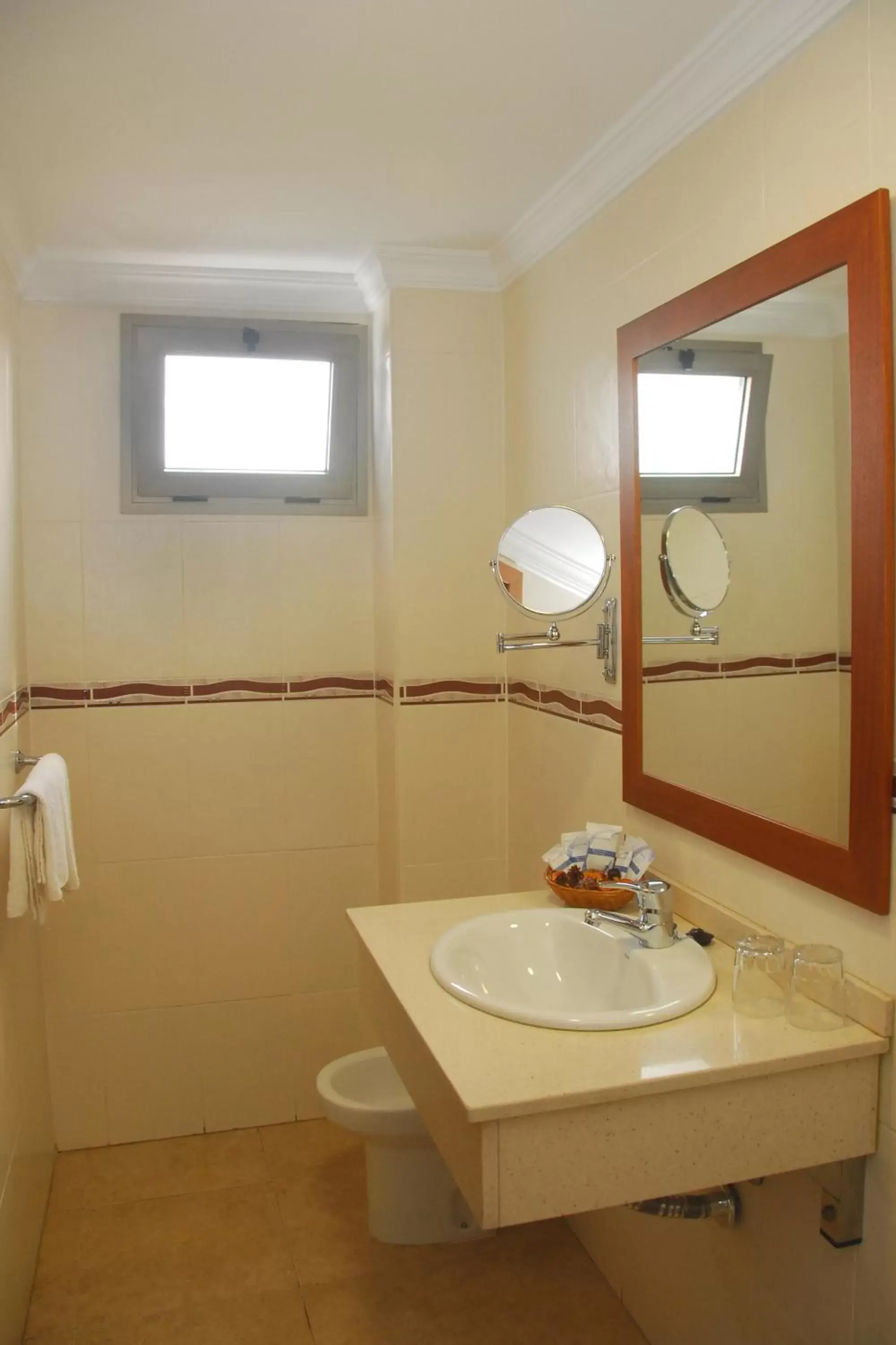 Bathroom in Hotel Pujol