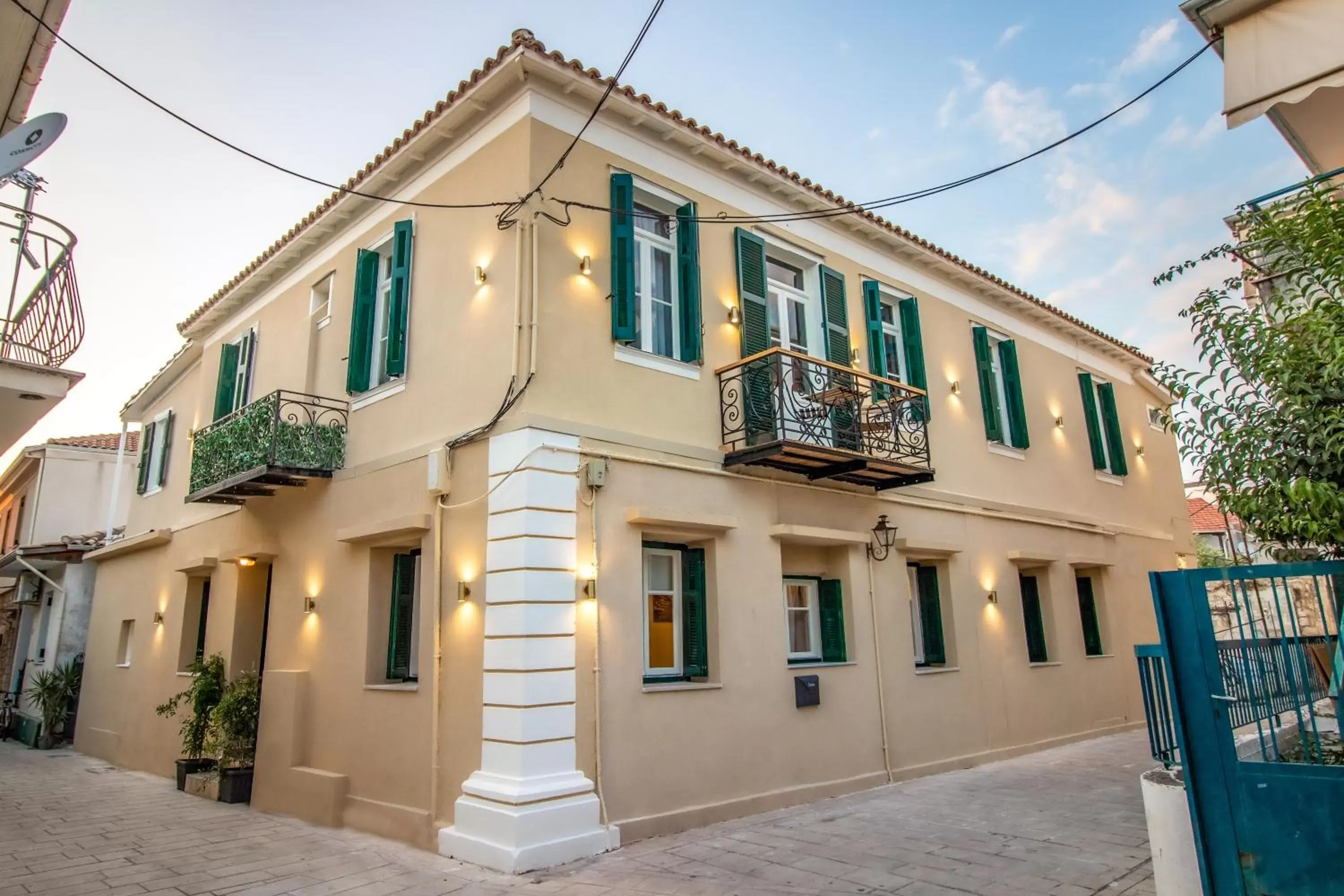 Property Building in Levkosh Apartments at Lefkada's Heart