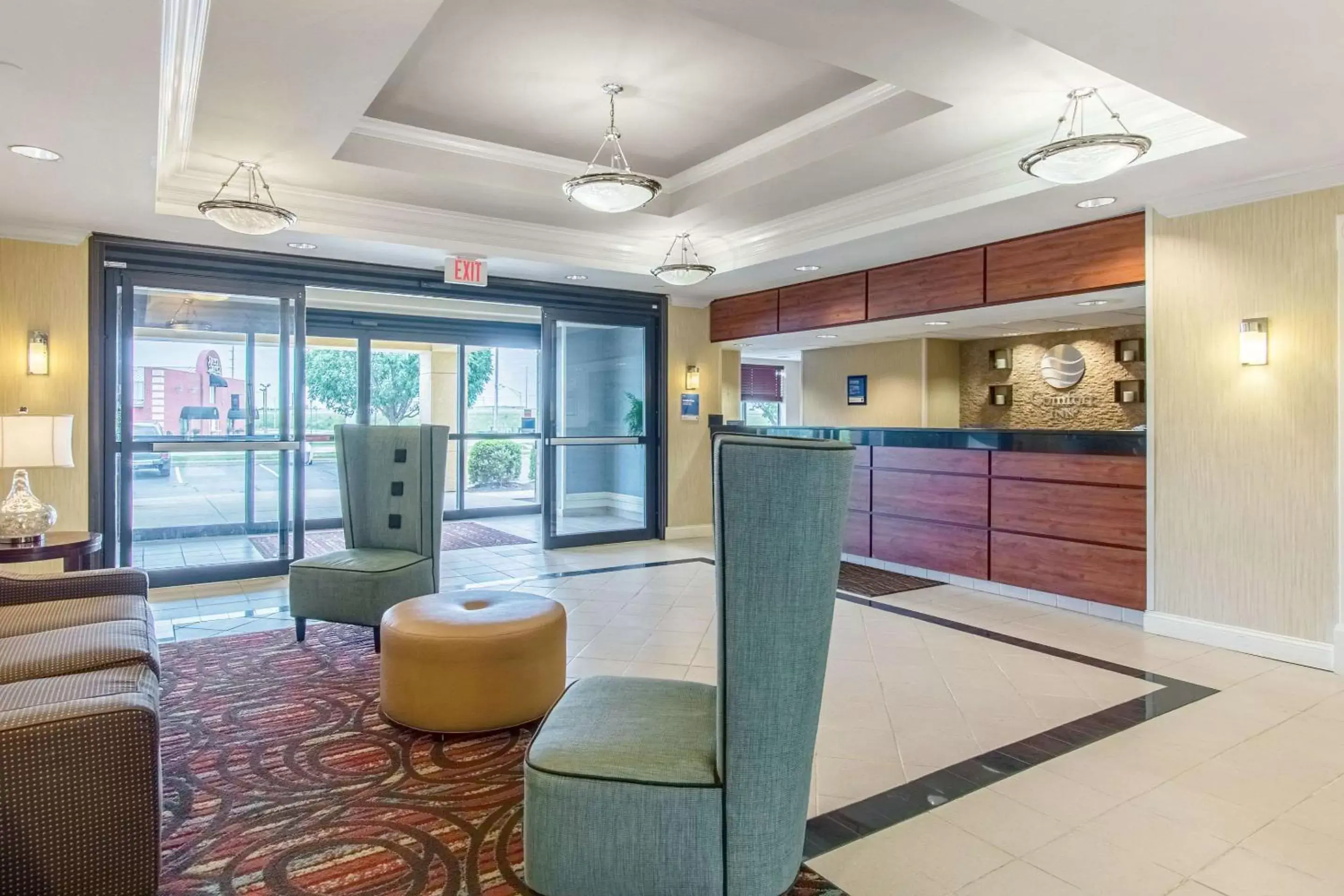 Lobby or reception, Lobby/Reception in Comfort Inn East Evansville
