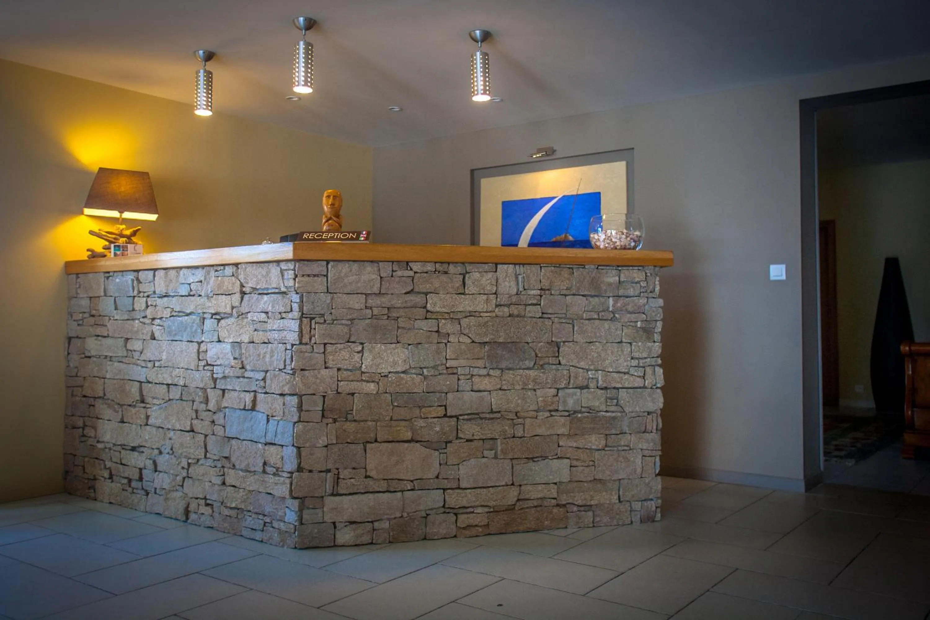 Lobby or reception in Hotel Cesario