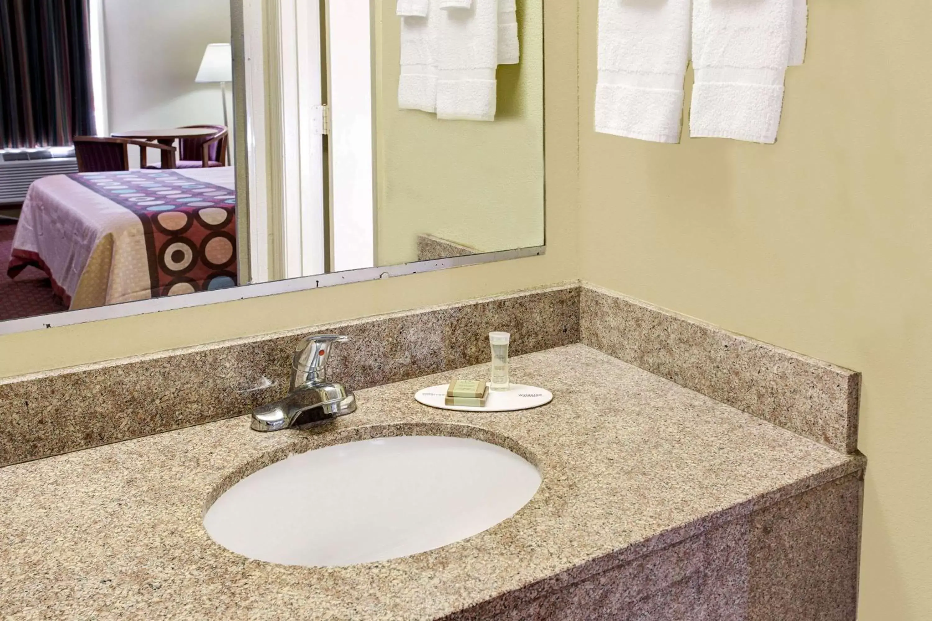 Bathroom in Super 8 by Wyndham Walterboro