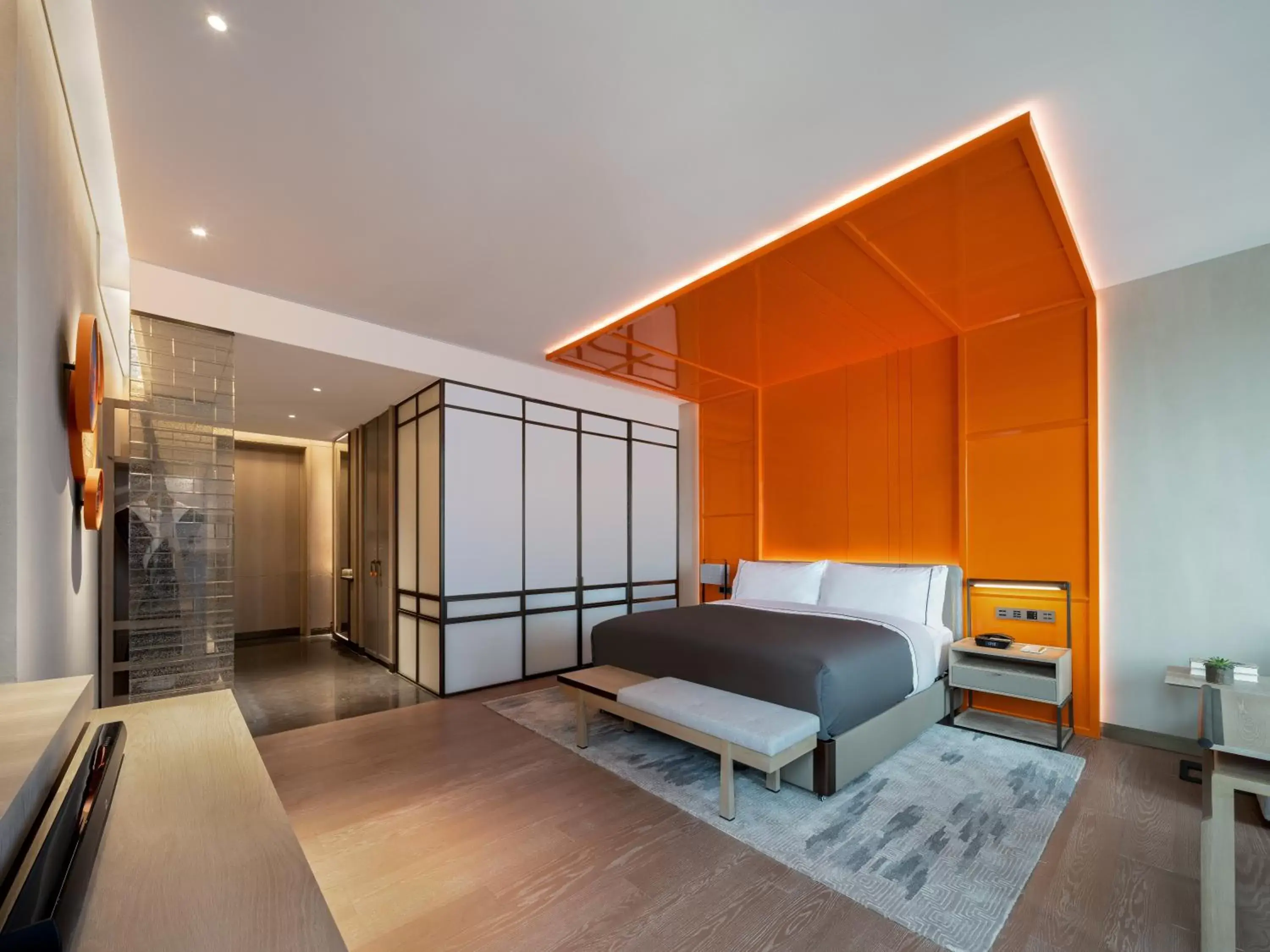 Bedroom, Seating Area in Canopy by Hilton Chengdu City Centre