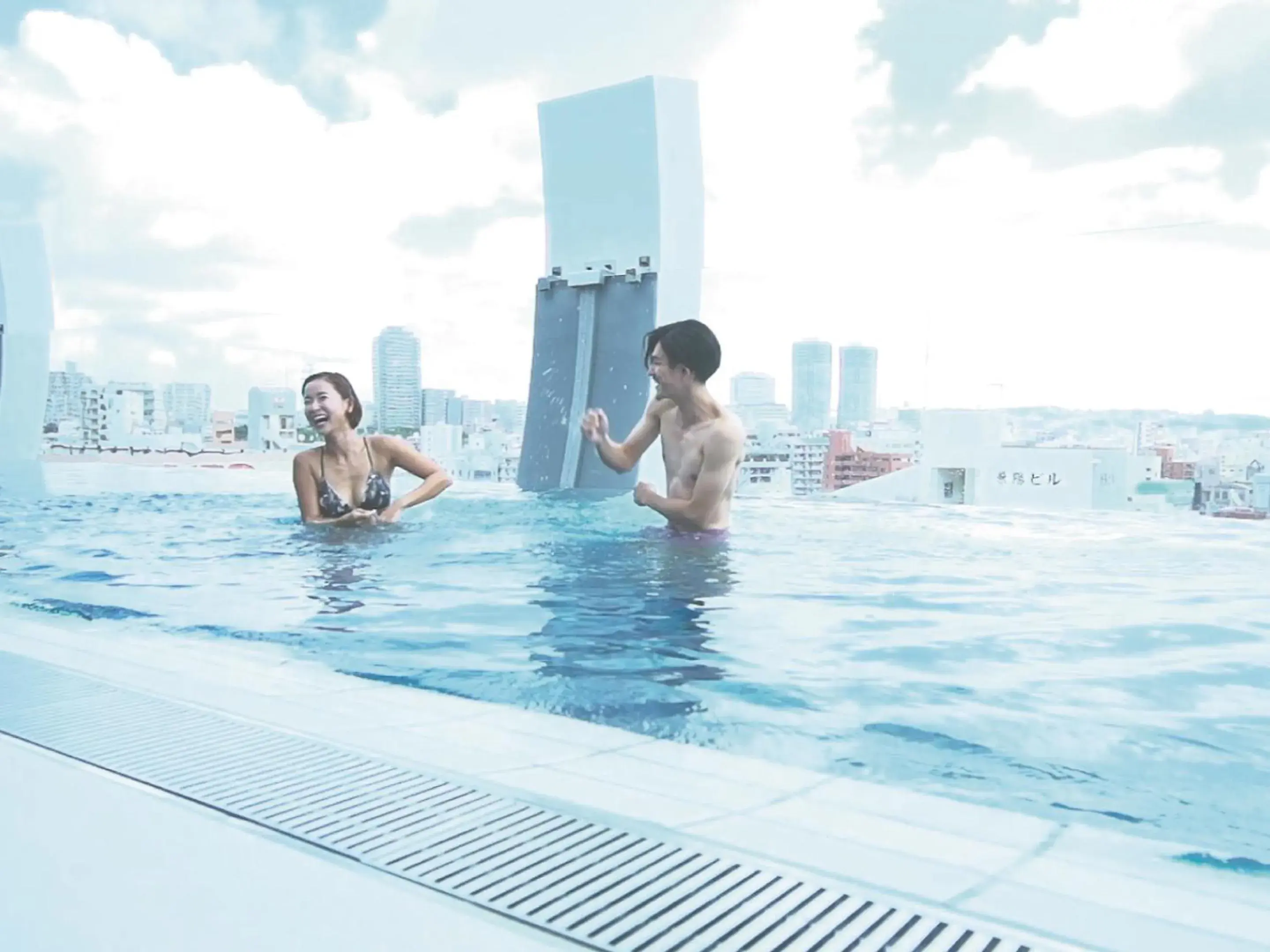 Swimming Pool in Hotel Aqua Citta Naha