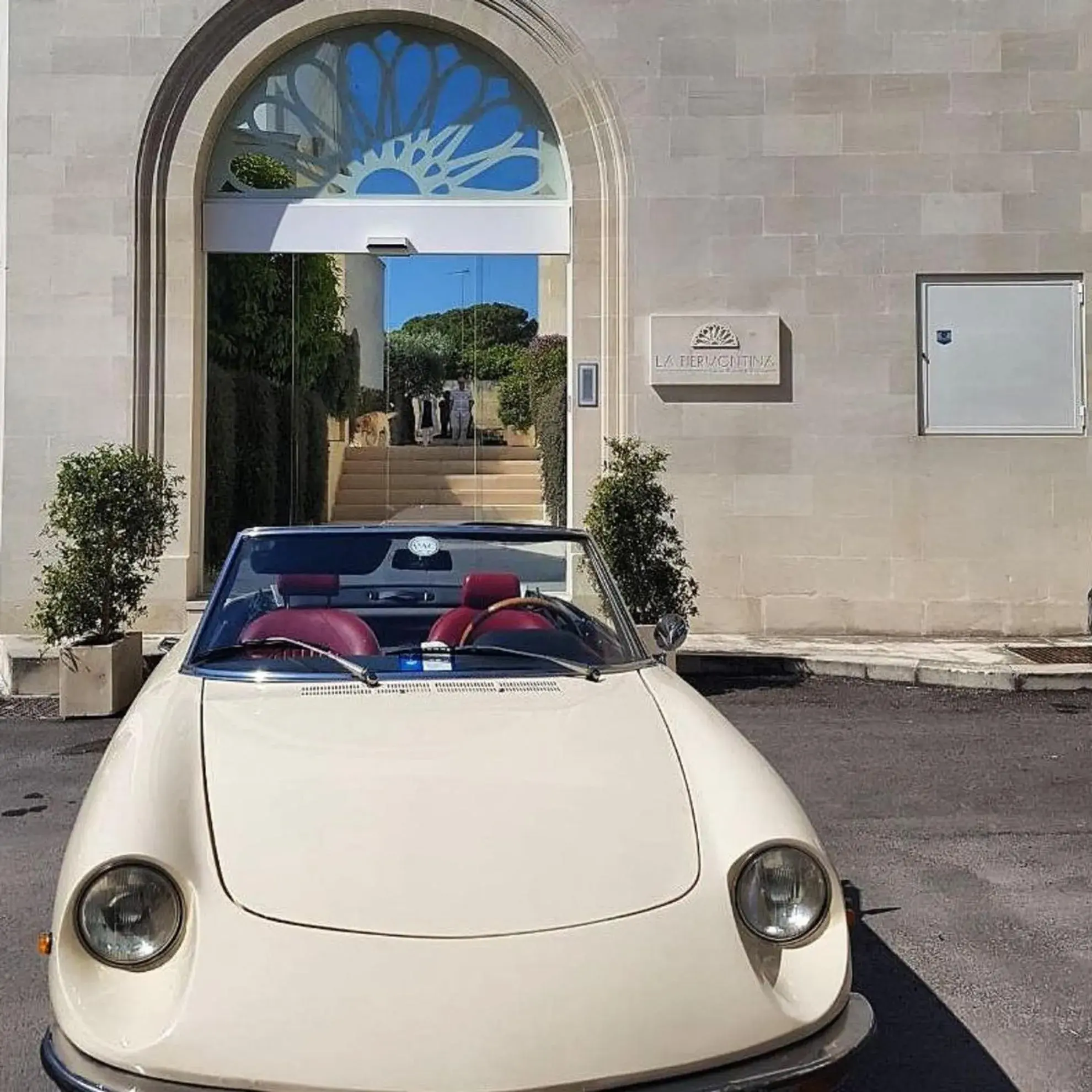 Facade/entrance in La Fiermontina - luxury home hotel